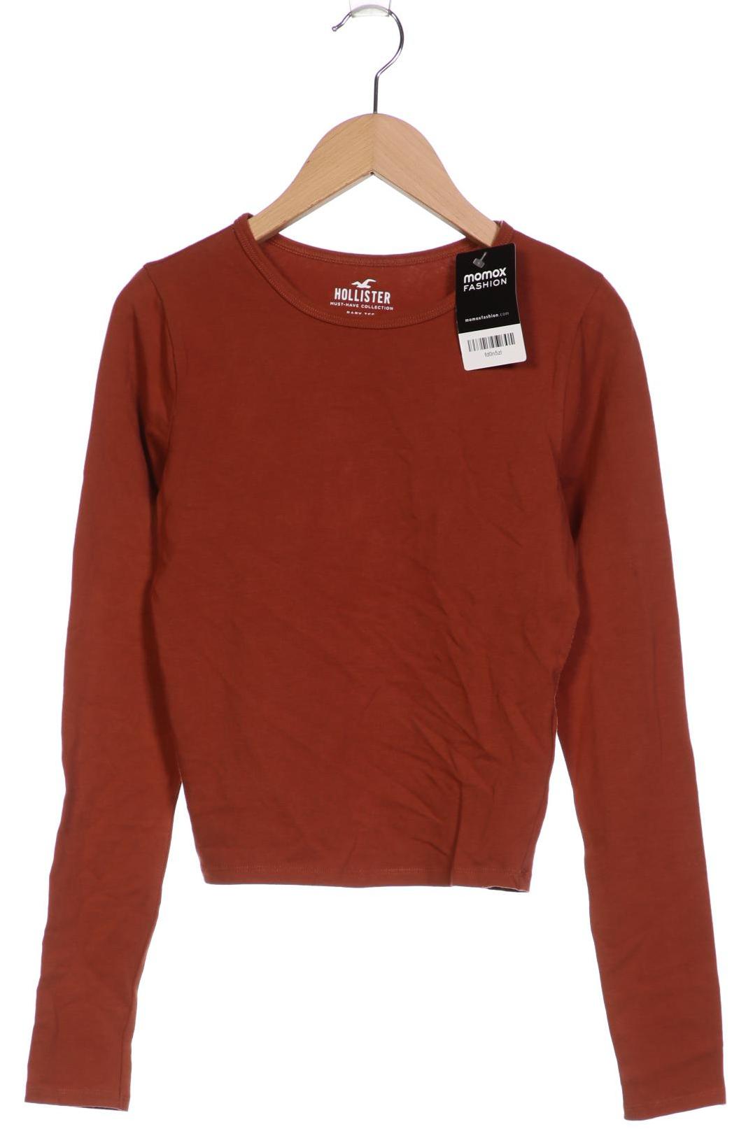 

Hollister Damen Langarmshirt, braun, Gr. 36