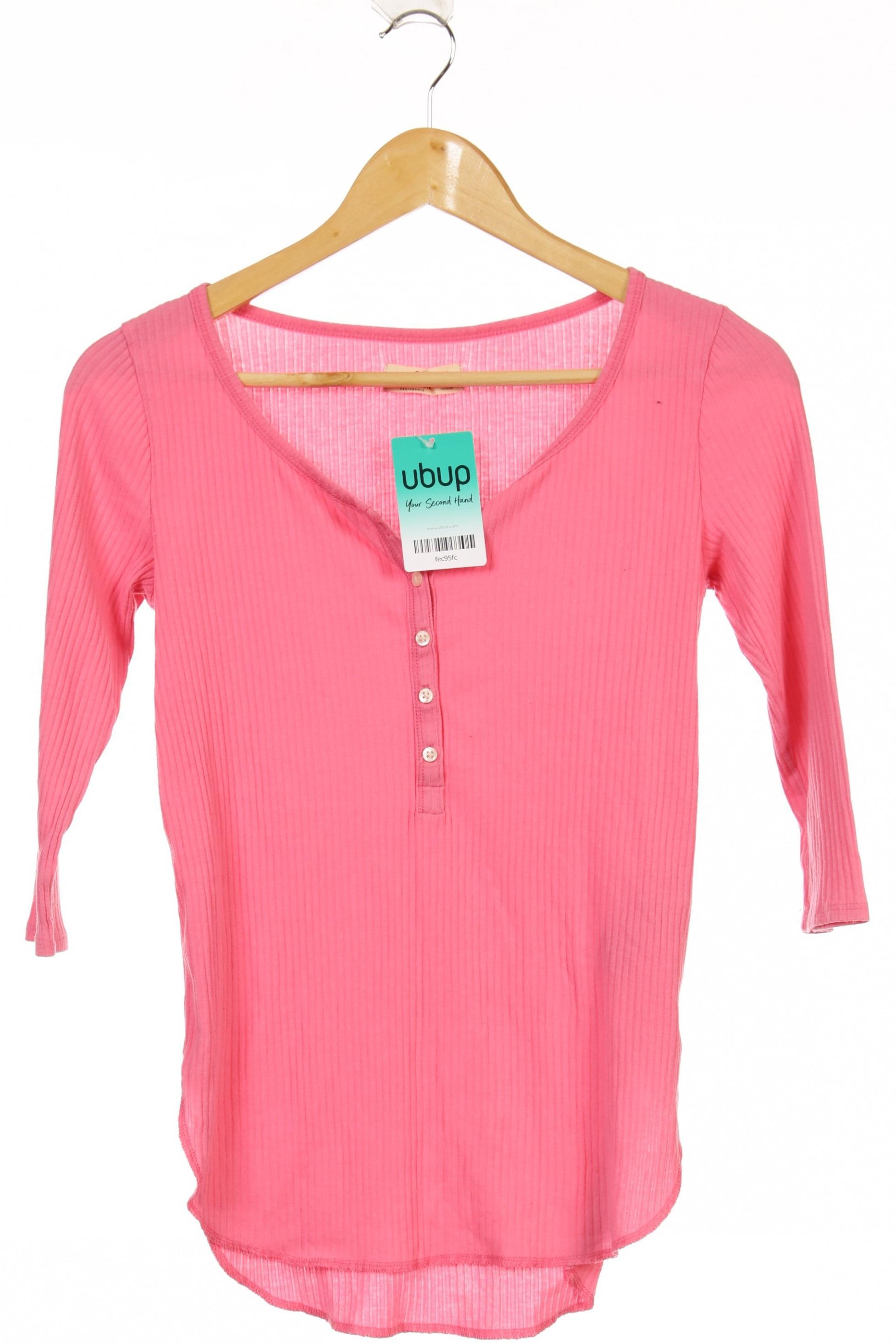 

Hollister Damen Langarmshirt, pink, Gr.