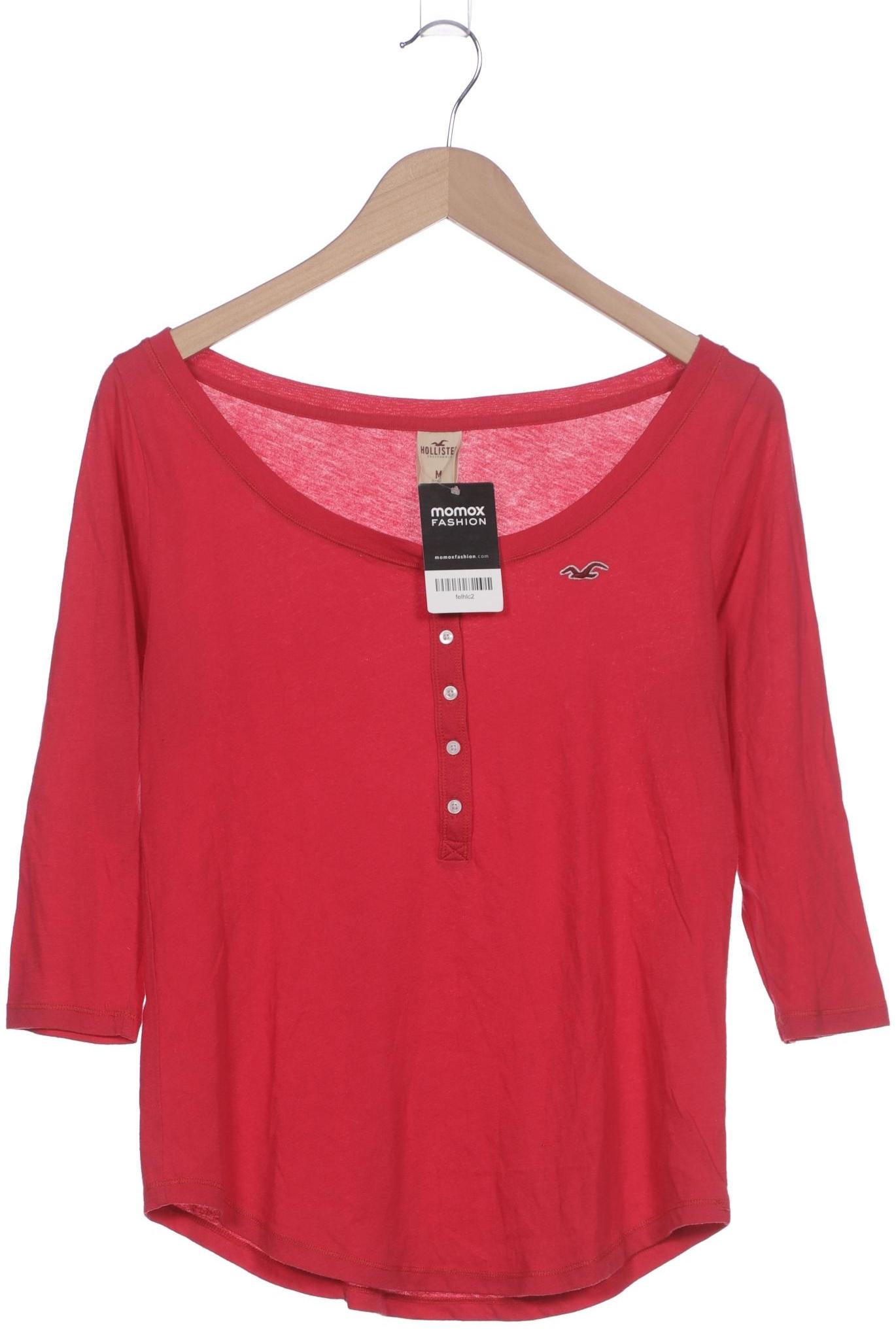 

Hollister Damen Langarmshirt, rot, Gr. 38