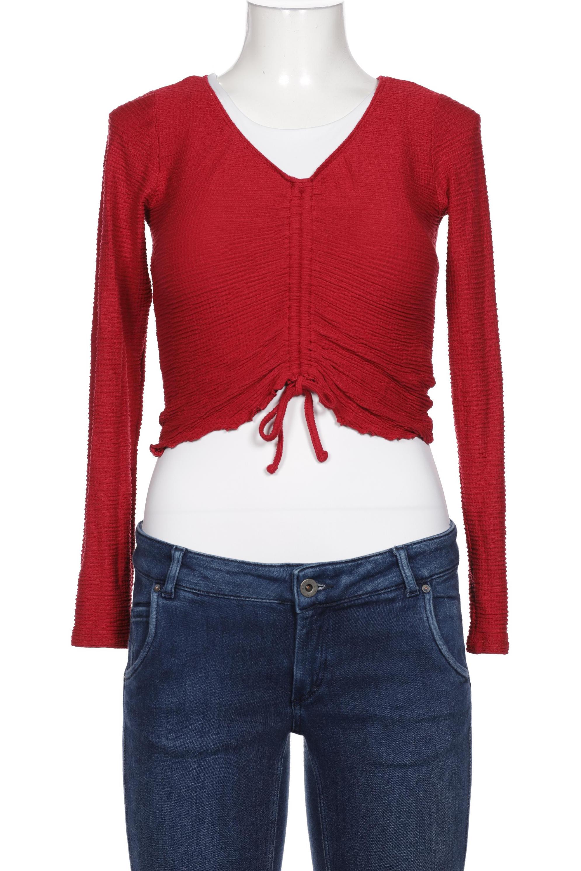

Hollister Damen Langarmshirt, rot