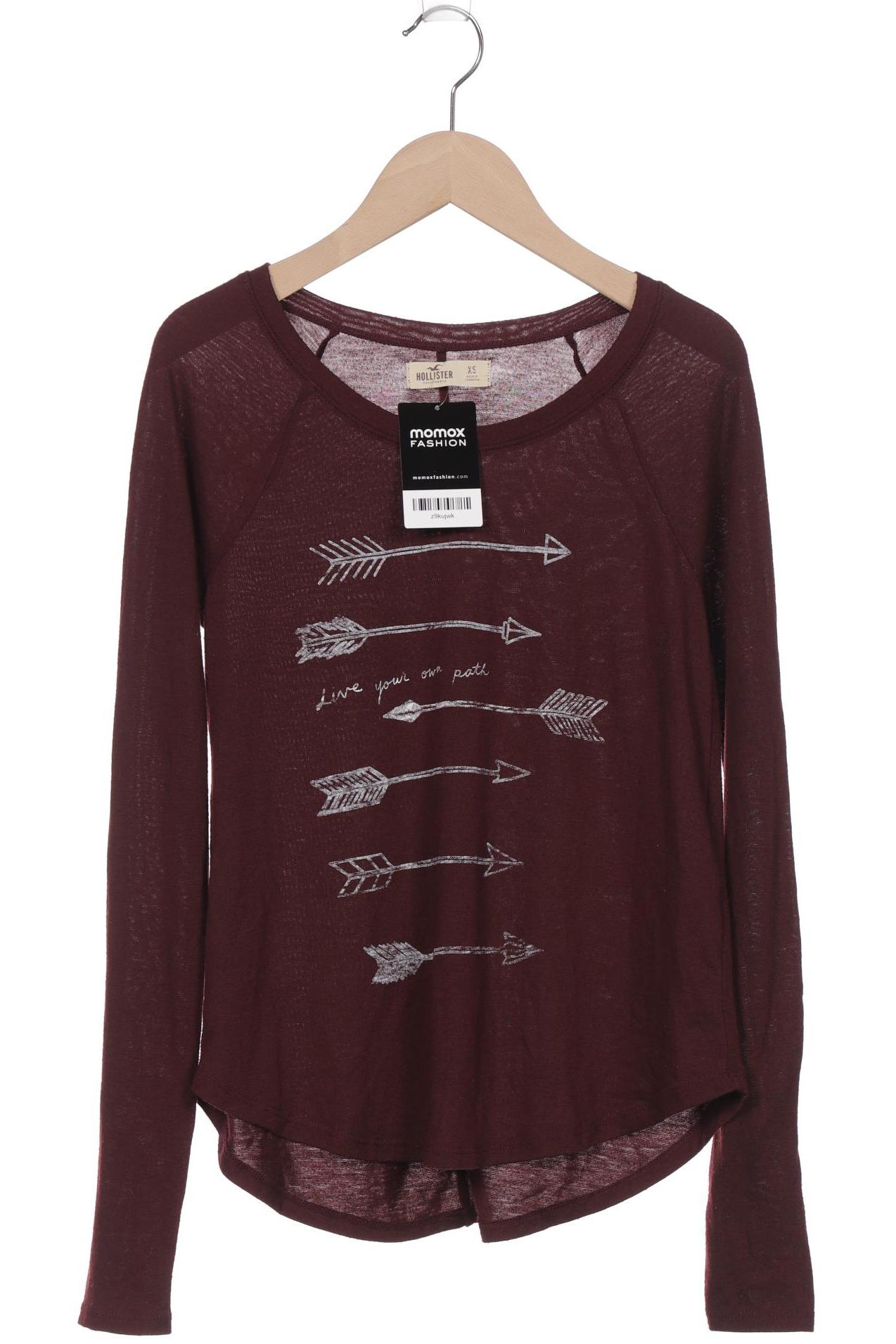 

Hollister Damen Langarmshirt, bordeaux