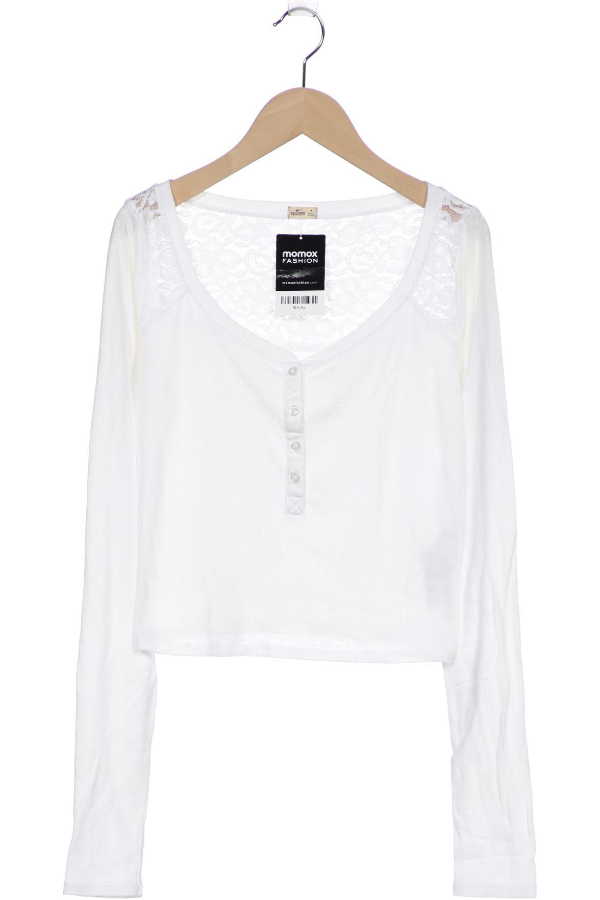 

Hollister Damen Langarmshirt, weiß