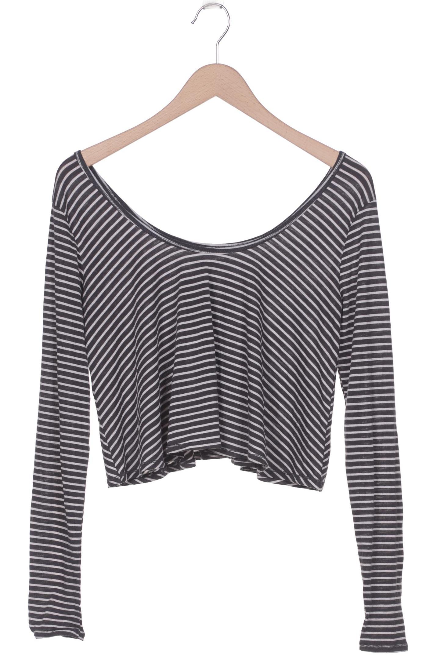 

Hollister Damen Langarmshirt, grau, Gr. 36