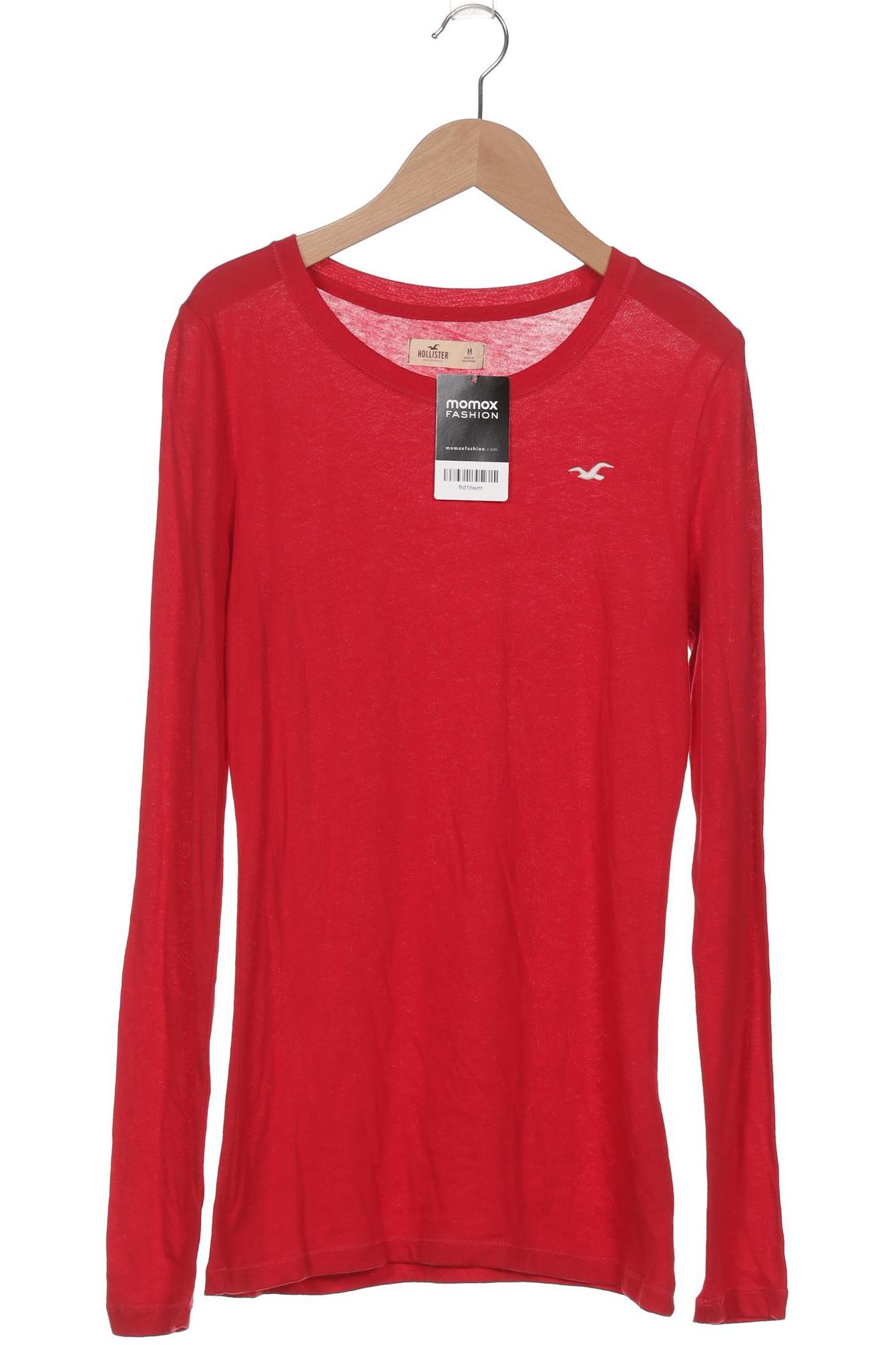 

Hollister Damen Langarmshirt, rot, Gr. 38