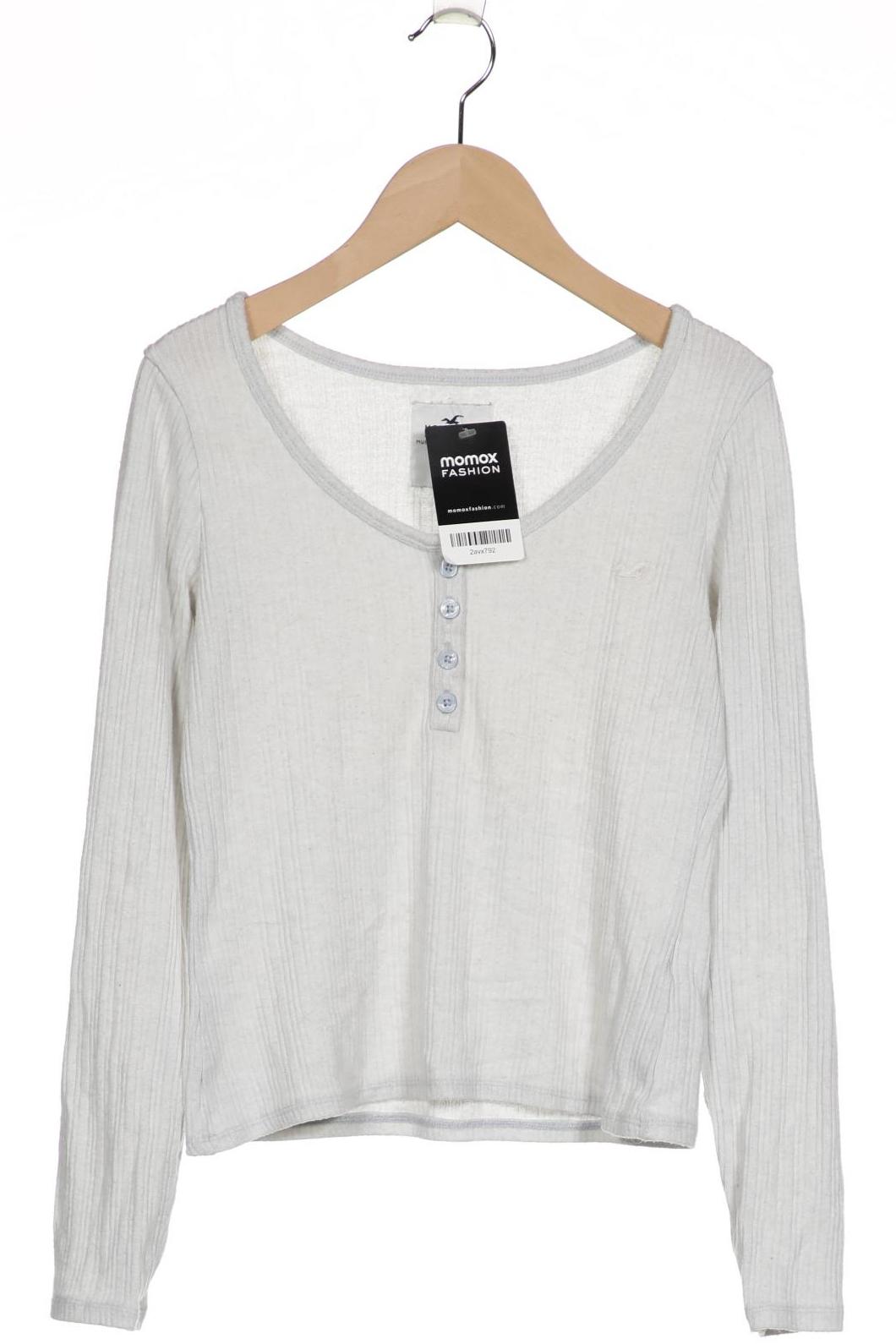 

Hollister Damen Langarmshirt, grau