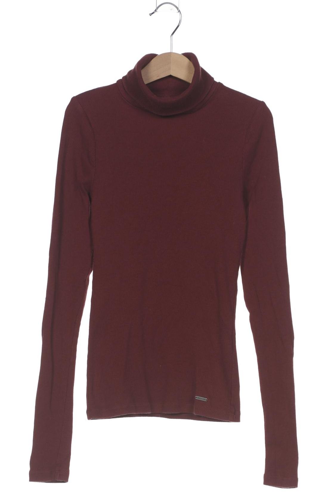 

Hollister Damen Langarmshirt, bordeaux, Gr. 32
