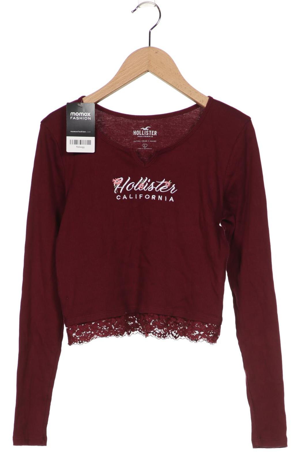 

Hollister Damen Langarmshirt, bordeaux