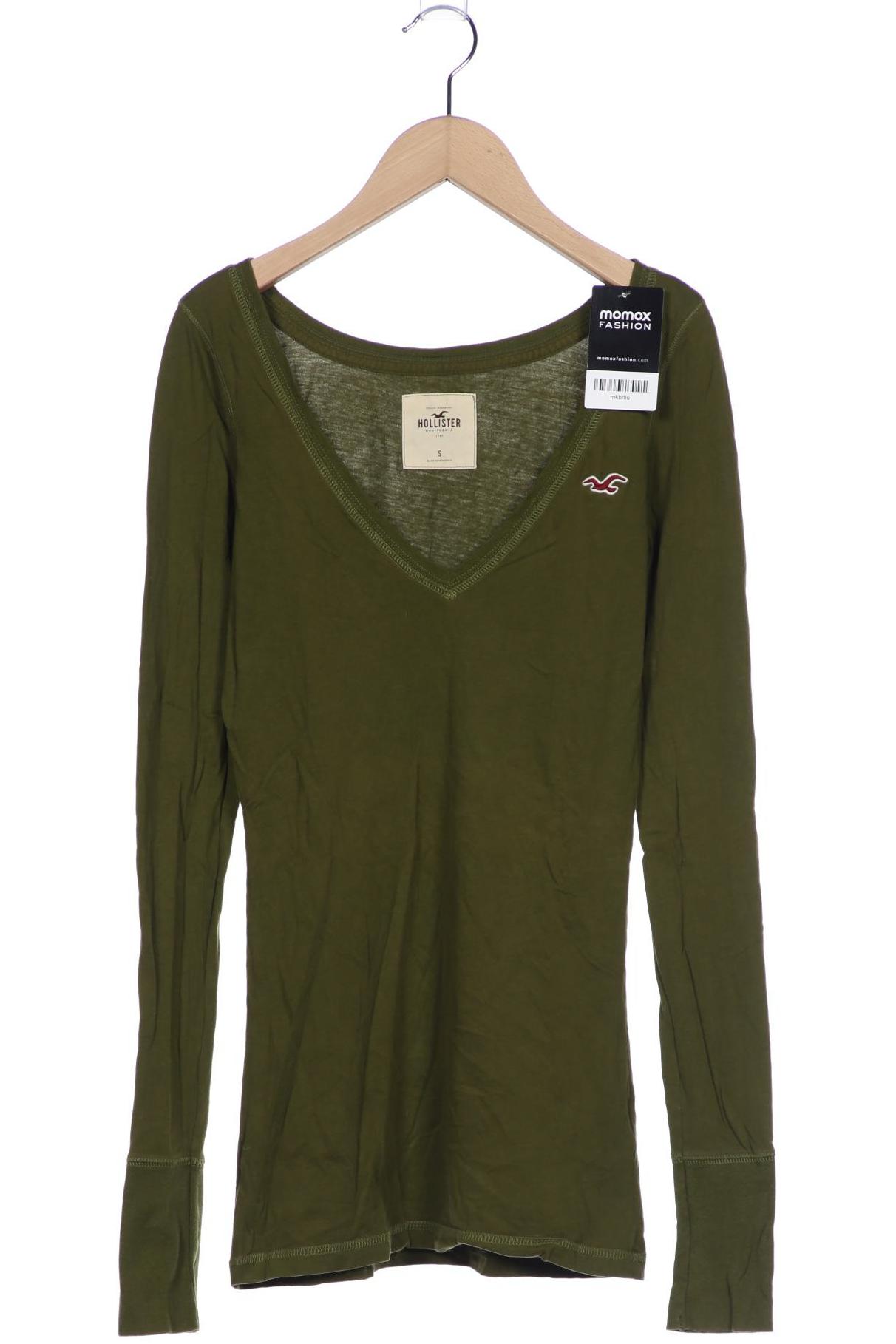 

Hollister Damen Langarmshirt, grün, Gr. 36