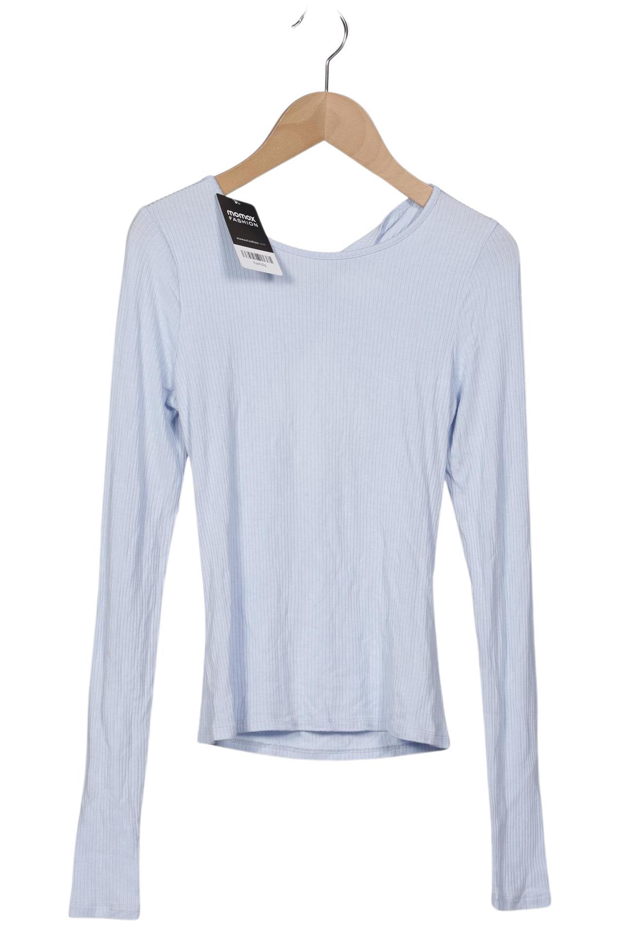 

Hollister Damen Langarmshirt, hellblau, Gr. 36