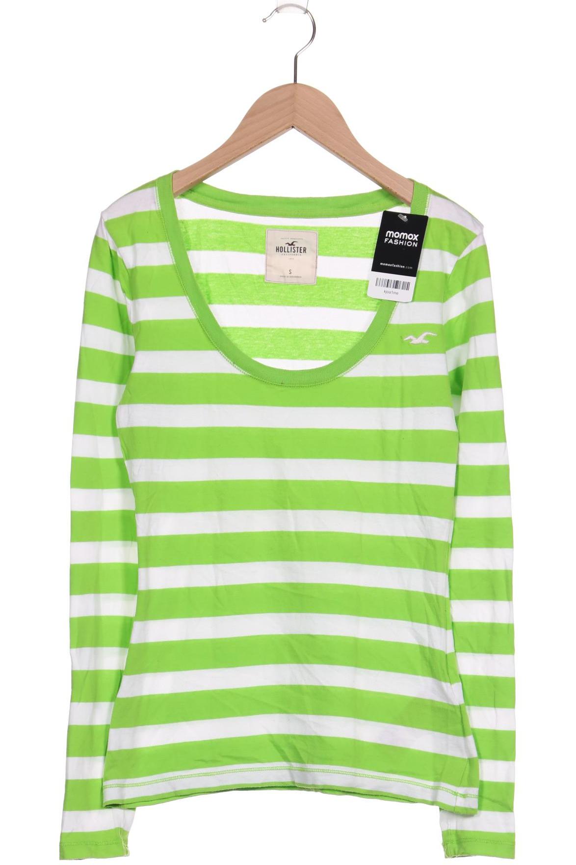 

Hollister Damen Langarmshirt, grün, Gr. 36