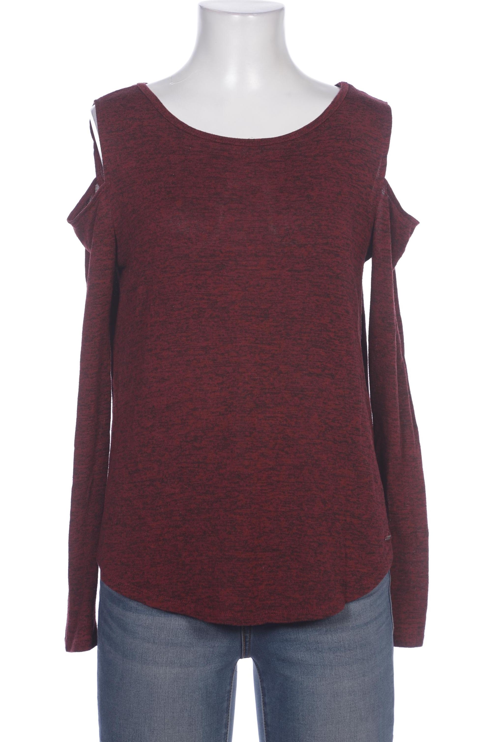 

Hollister Damen Langarmshirt, bordeaux, Gr. 38