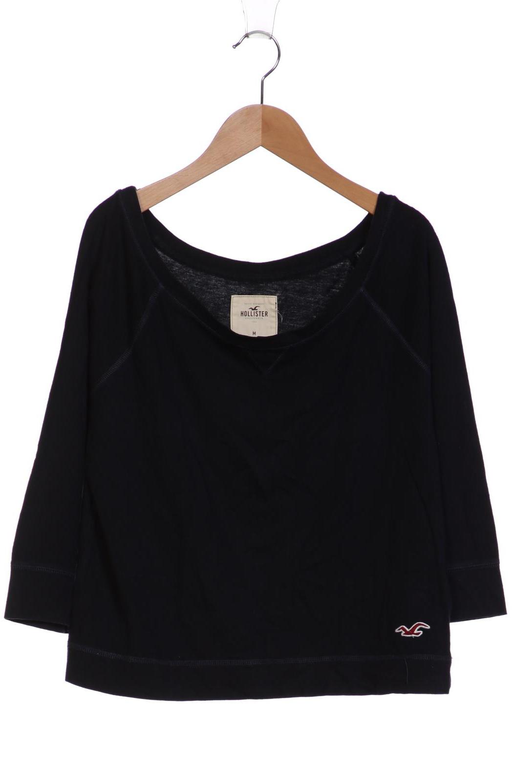

Hollister Damen Langarmshirt, marineblau, Gr. 38