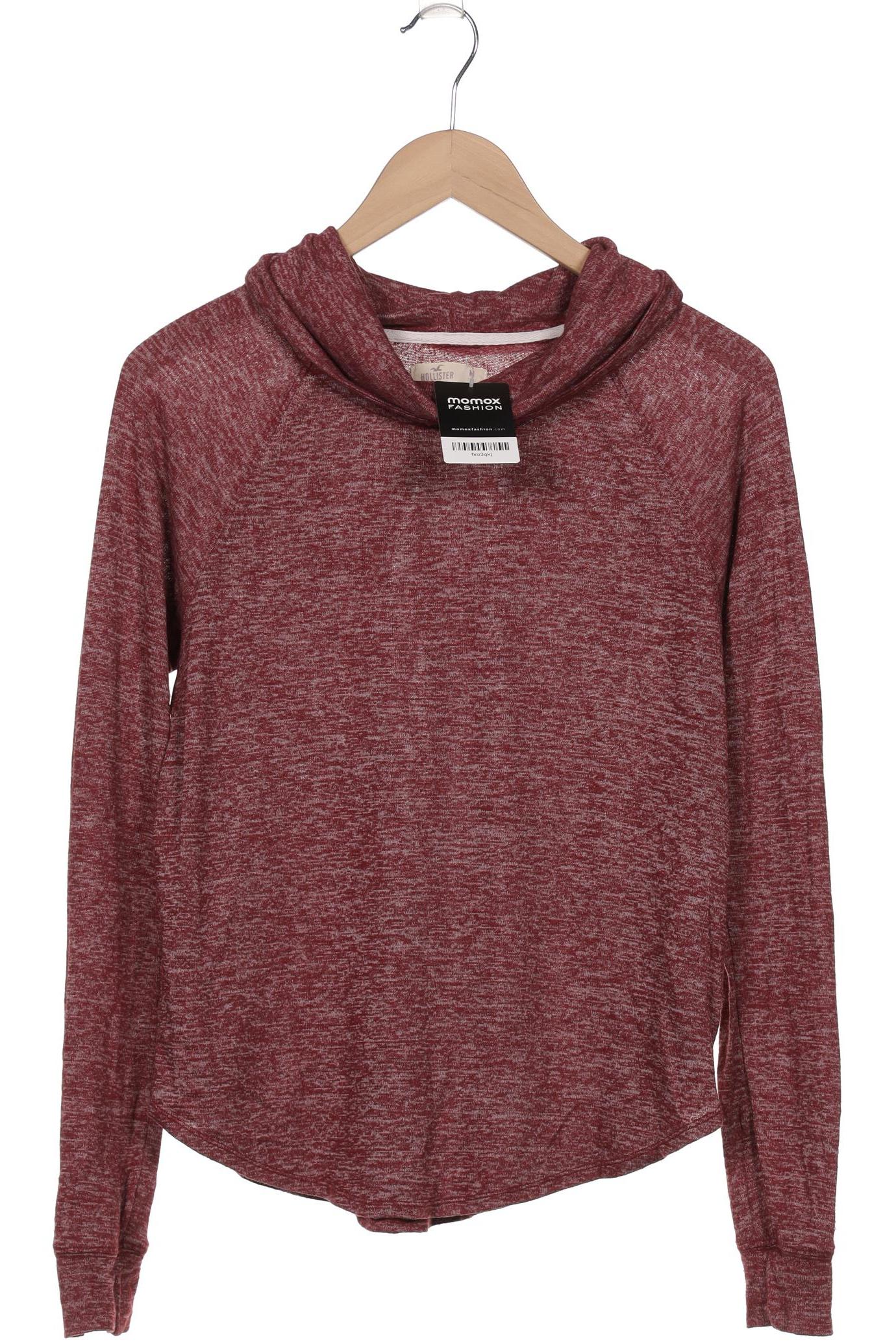 

Hollister Damen Langarmshirt, bordeaux, Gr. 38