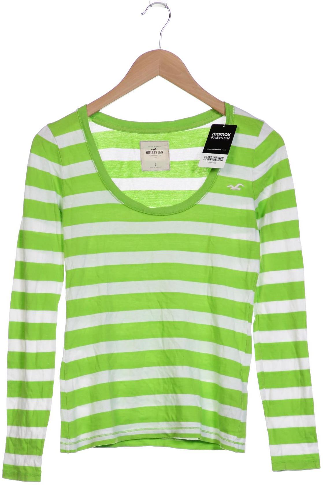 

Hollister Damen Langarmshirt, grün, Gr. 36