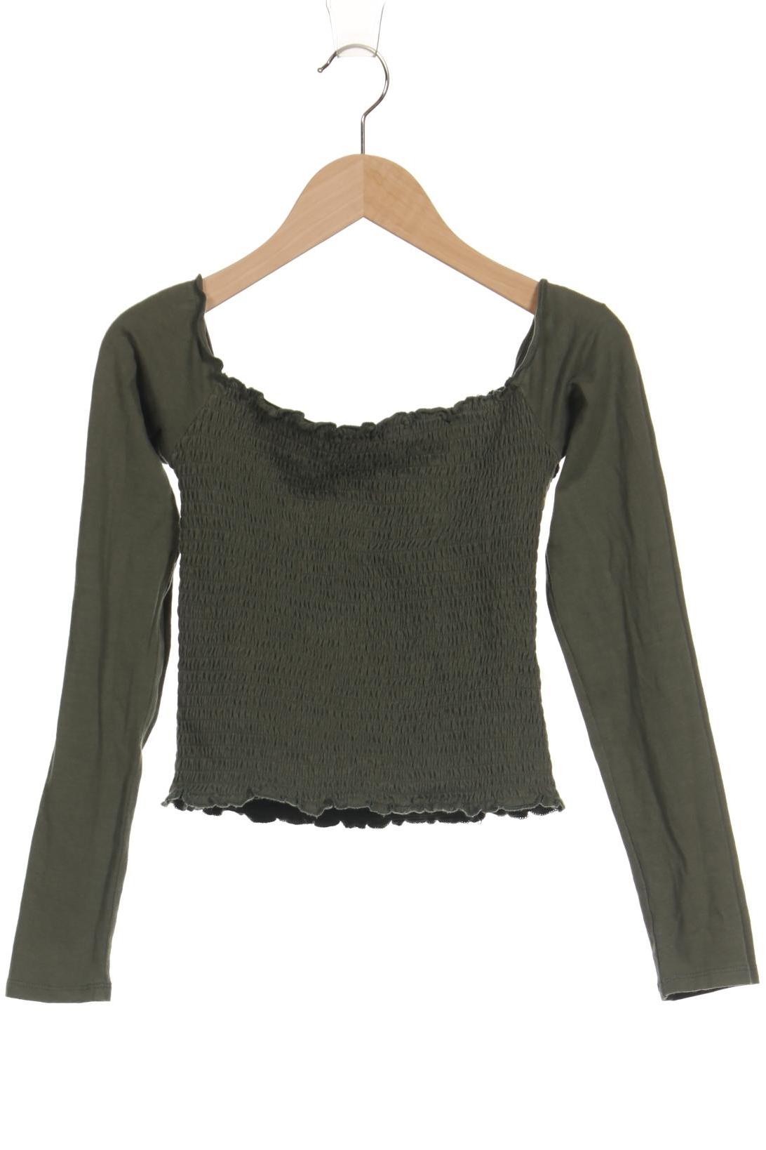 

Hollister Damen Langarmshirt, grün, Gr. 38