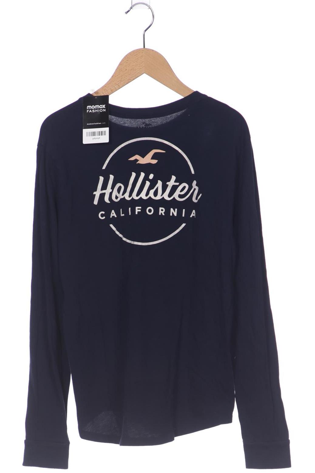 

Hollister Damen Langarmshirt, marineblau, Gr. 34