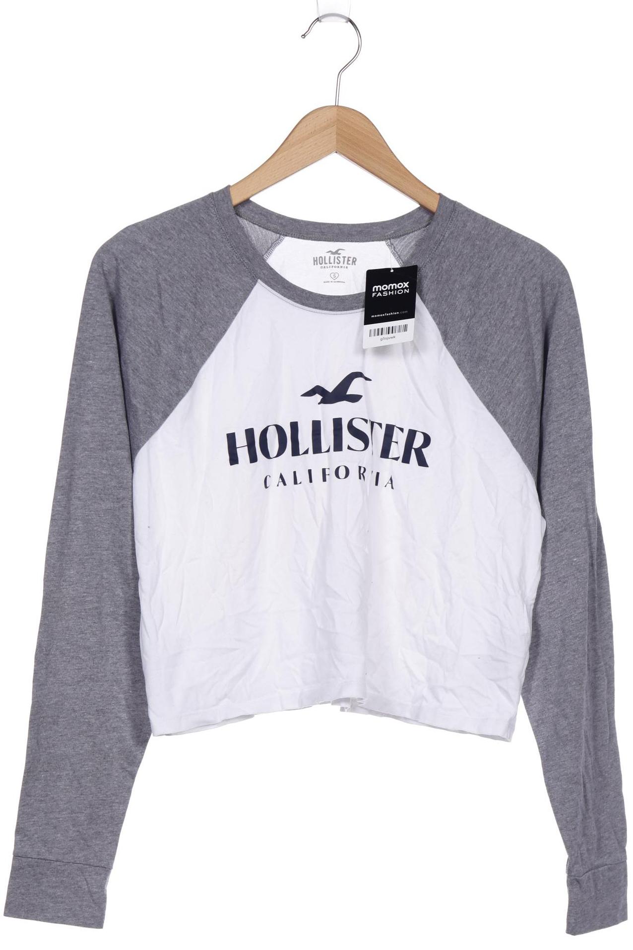 

Hollister Damen Langarmshirt, grau