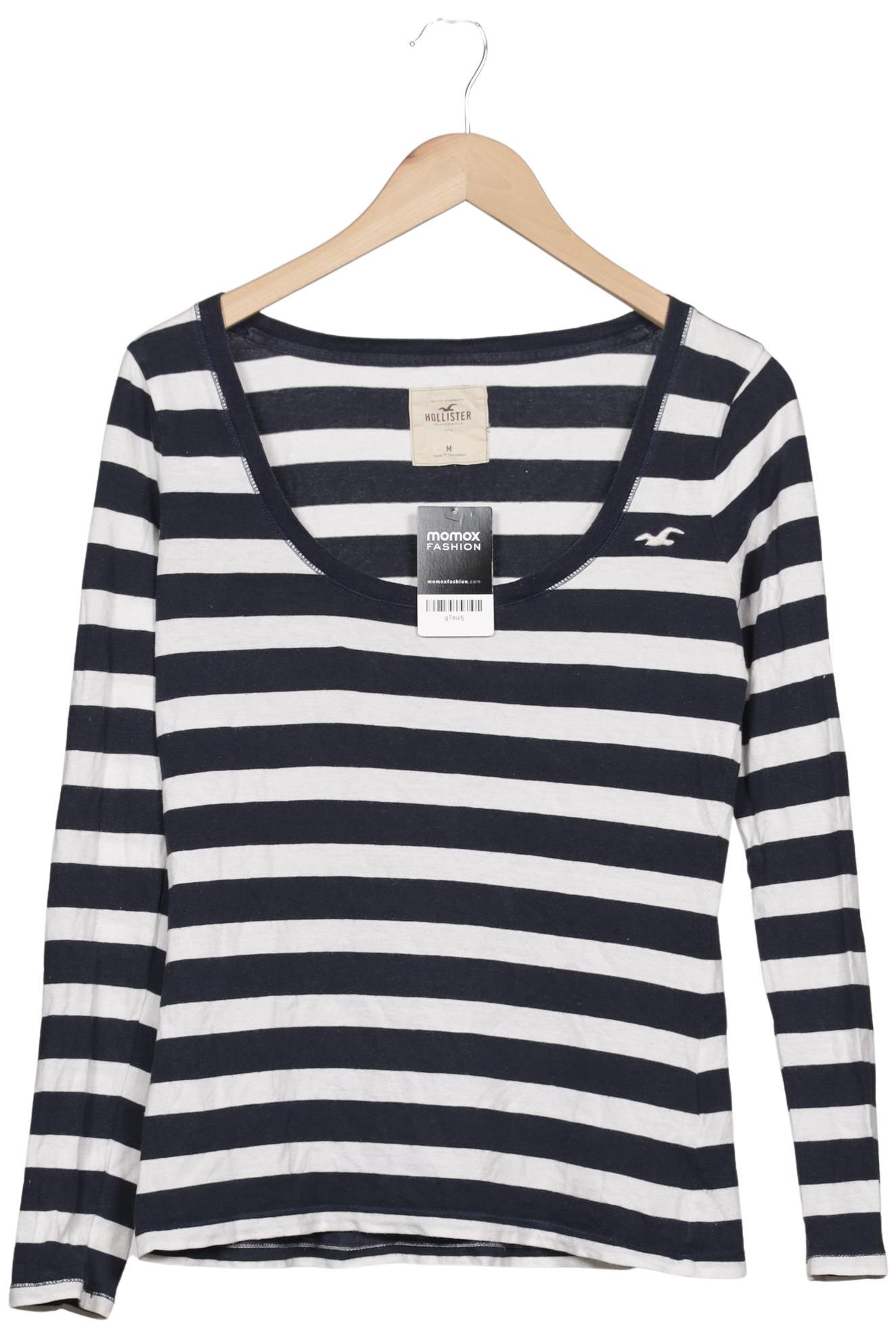 

Hollister Damen Langarmshirt, marineblau, Gr. 38