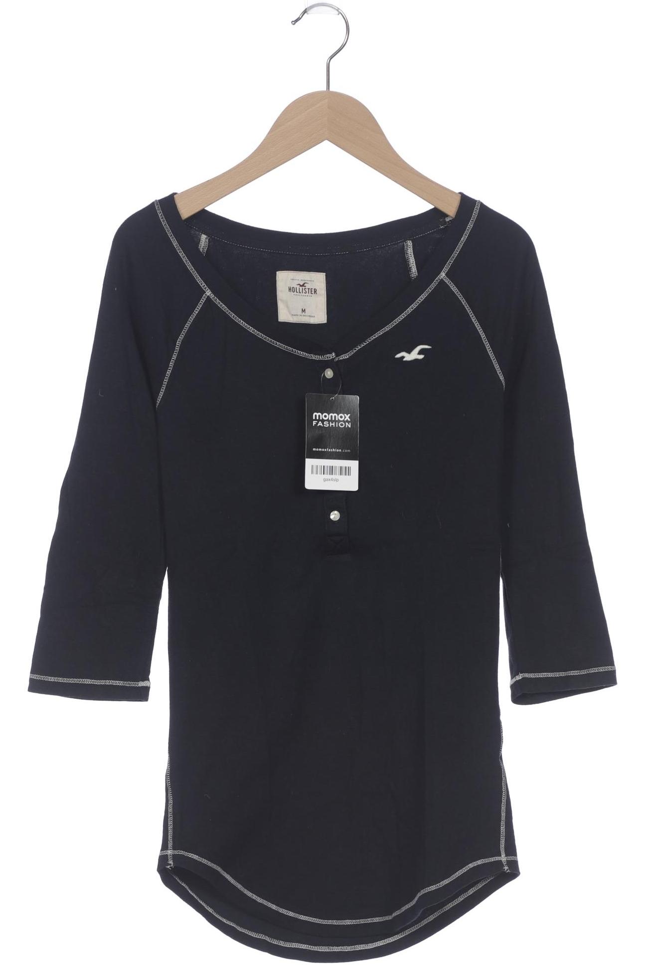 

Hollister Damen Langarmshirt, marineblau, Gr. 38