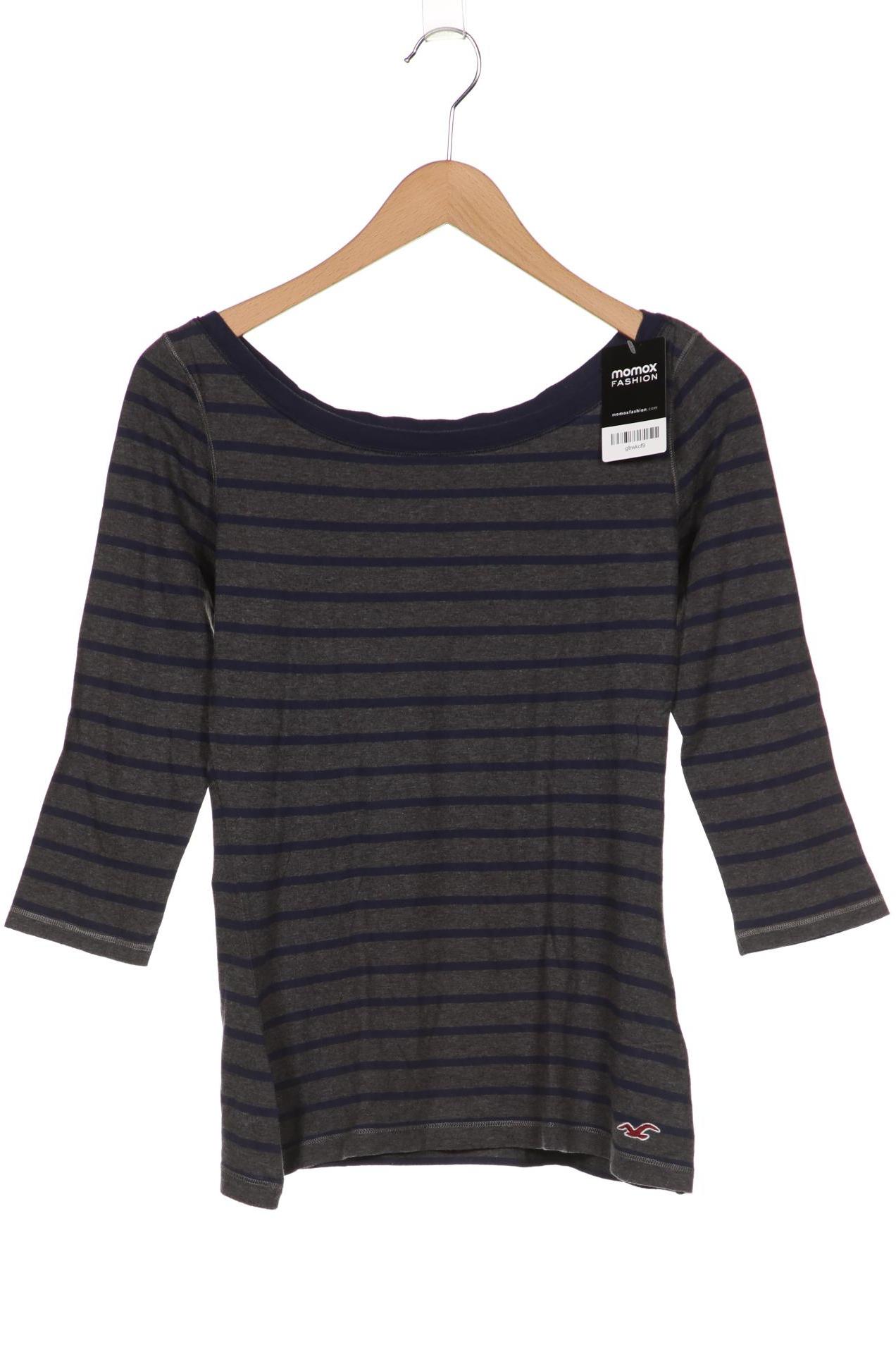 

Hollister Damen Langarmshirt, grau