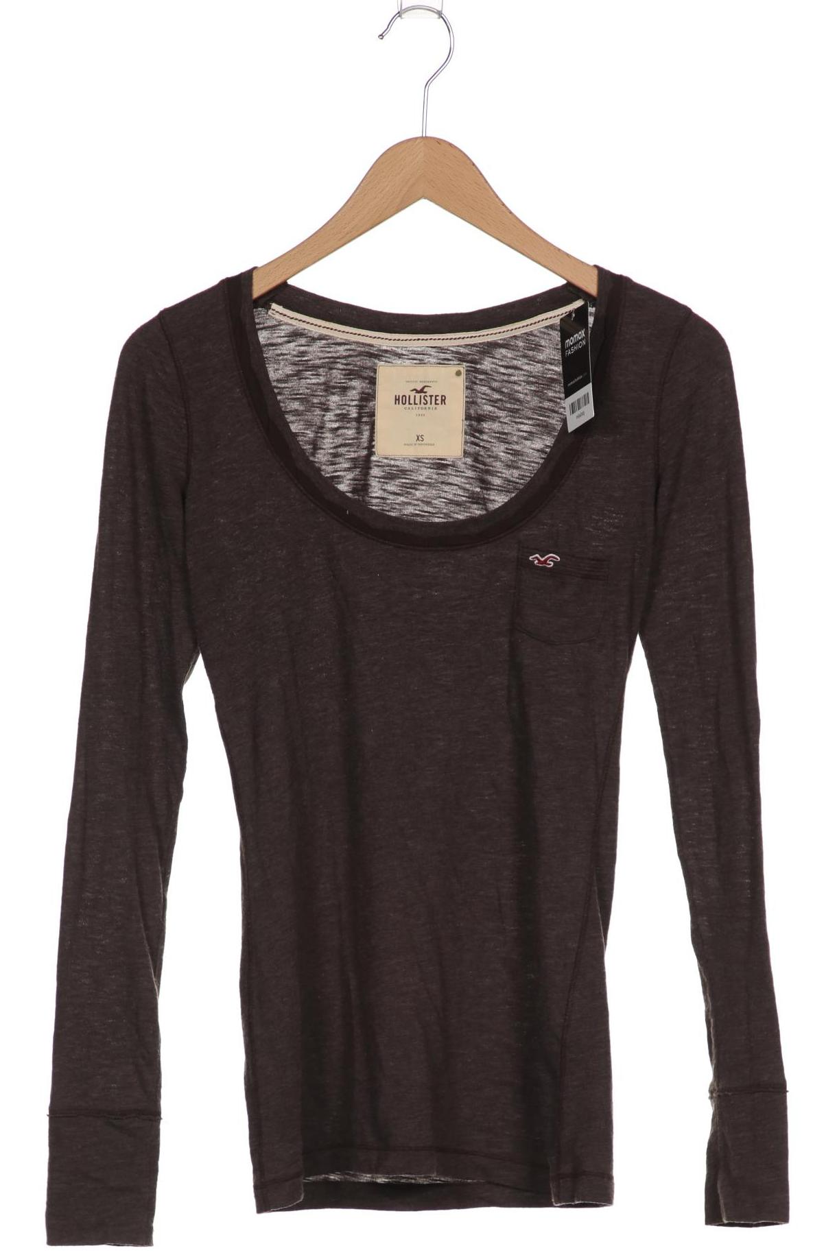 

Hollister Damen Langarmshirt, braun