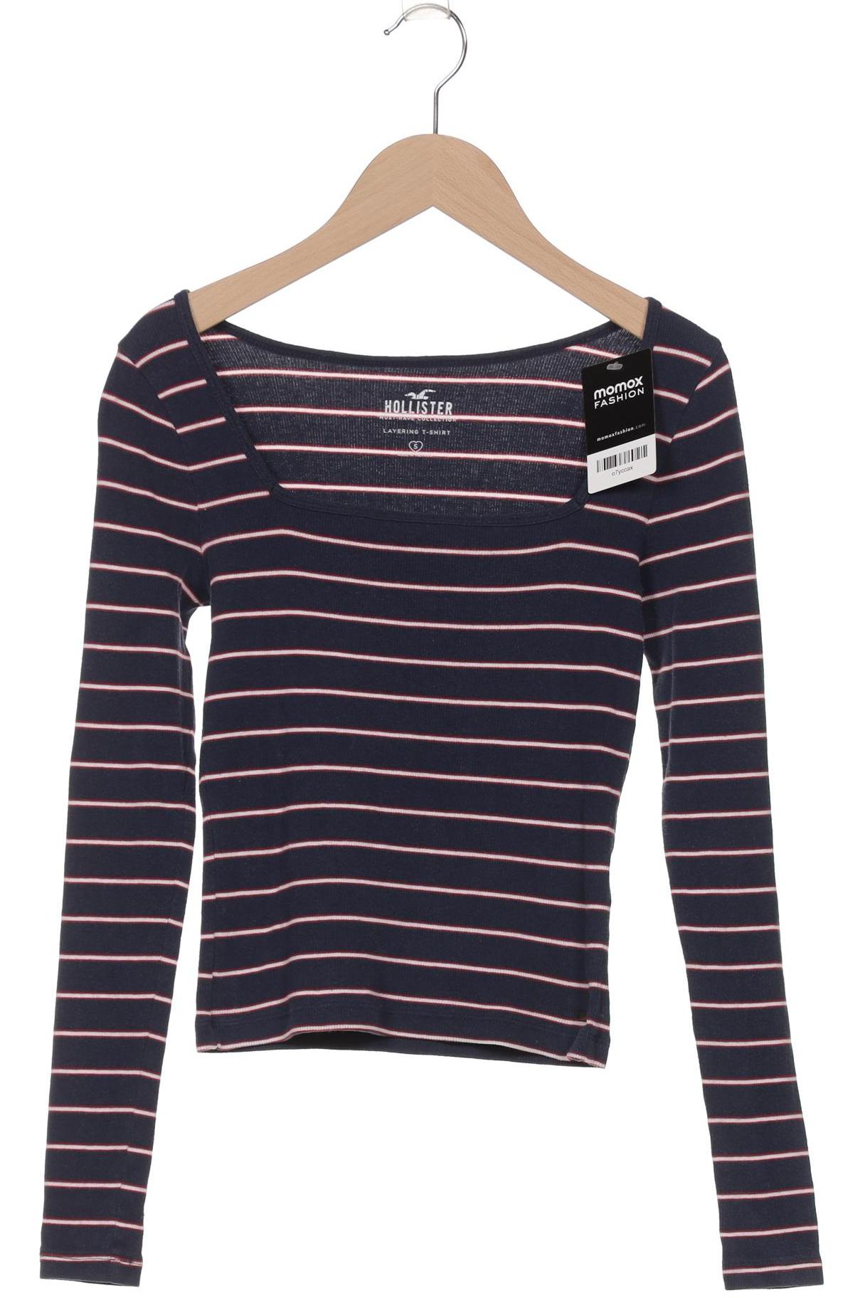 

Hollister Damen Langarmshirt, marineblau, Gr. 36