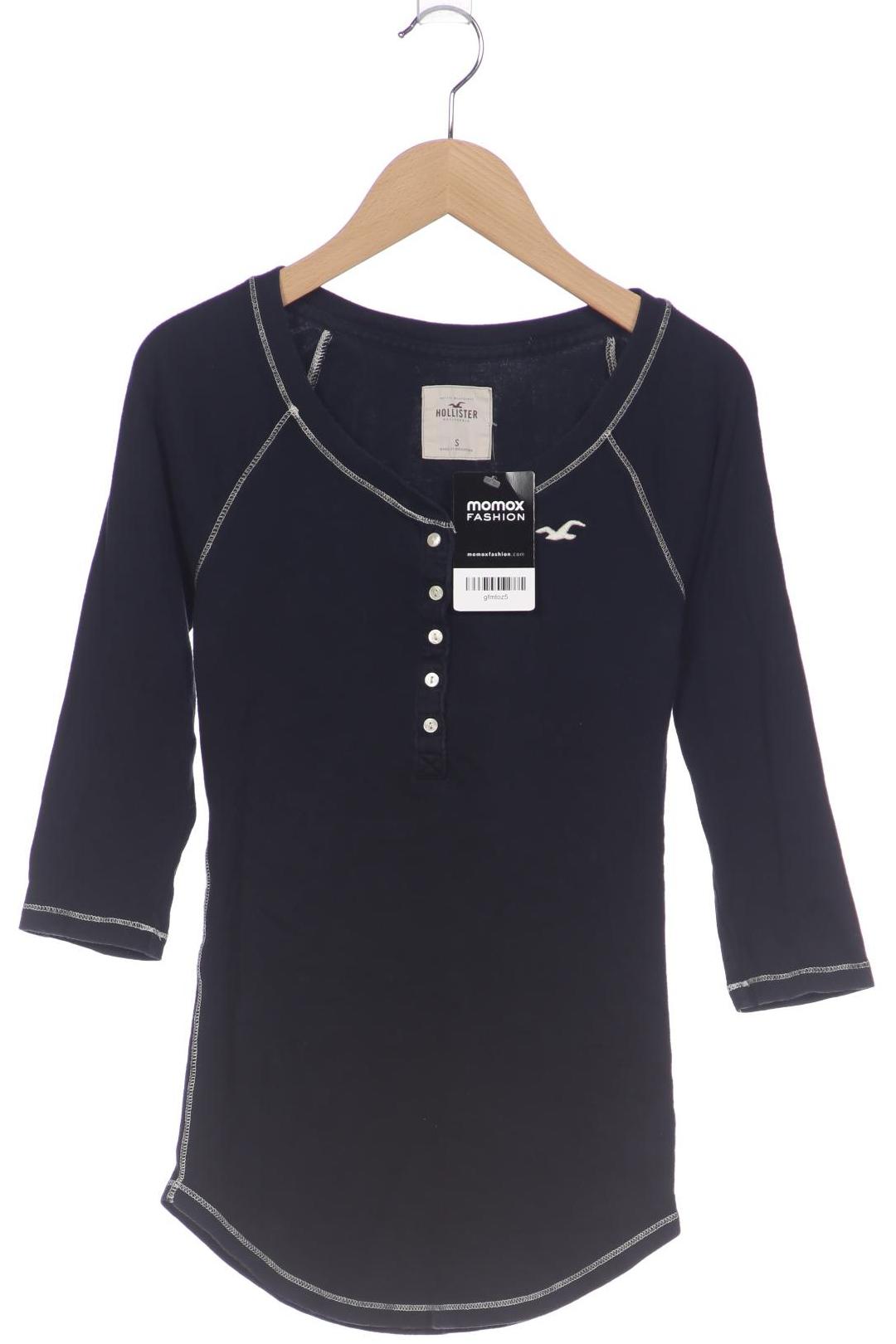 

Hollister Damen Langarmshirt, marineblau, Gr. 36