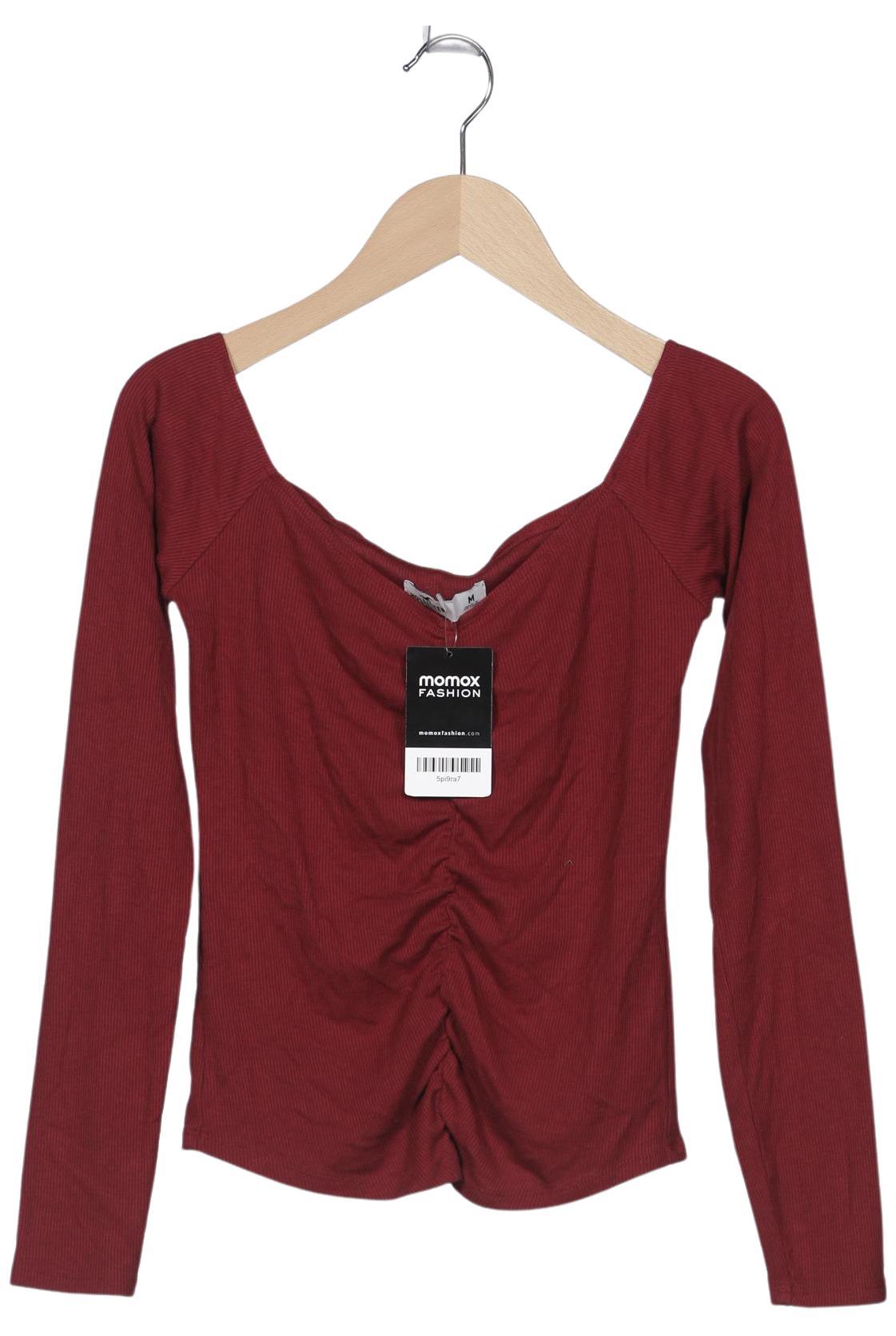 

Hollister Damen Langarmshirt, bordeaux, Gr. 38