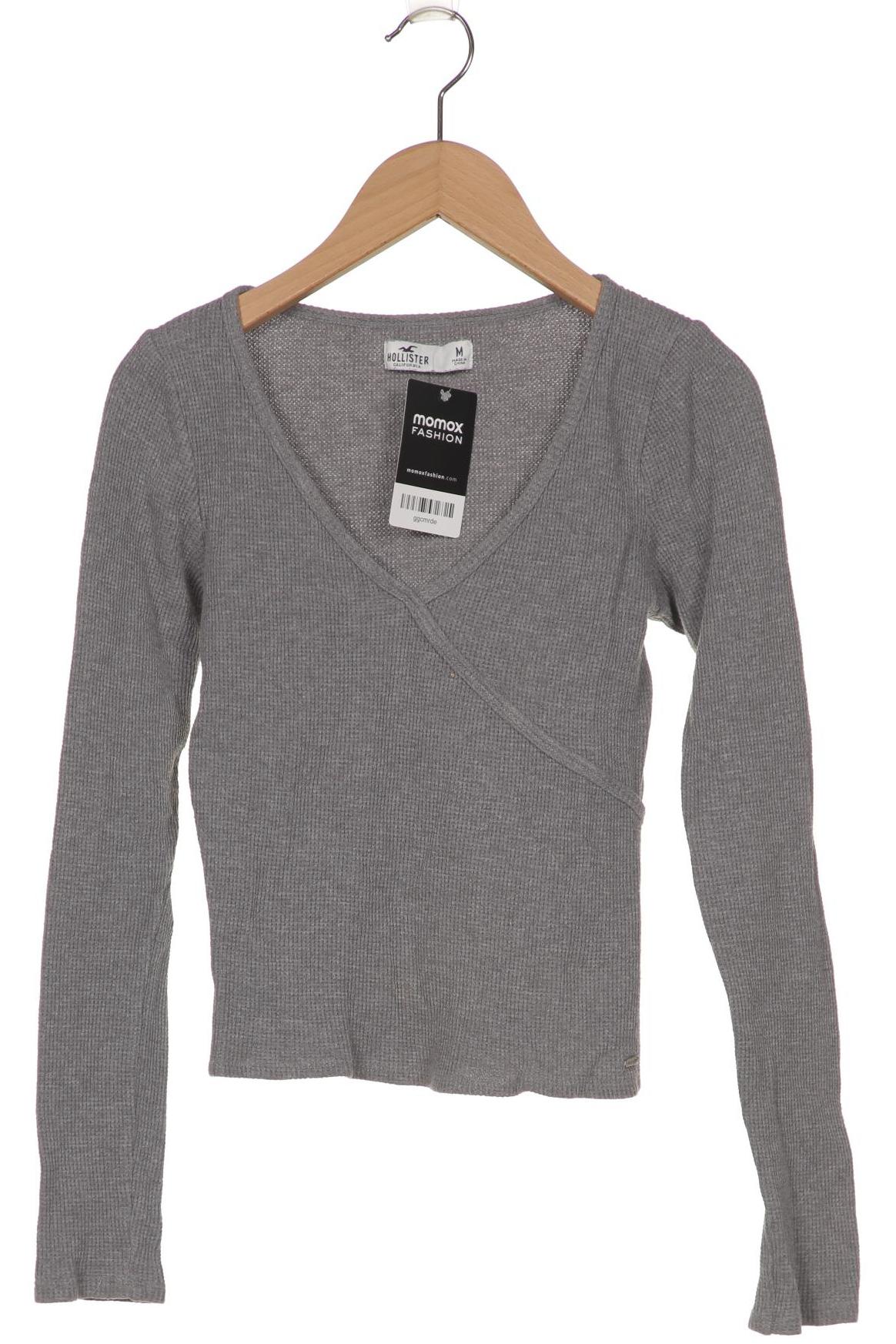 

Hollister Damen Langarmshirt, grau