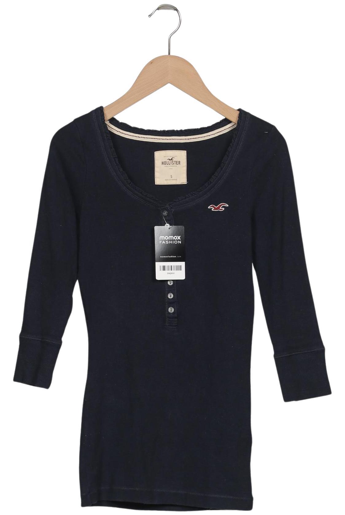 

Hollister Damen Langarmshirt, marineblau, Gr. 36