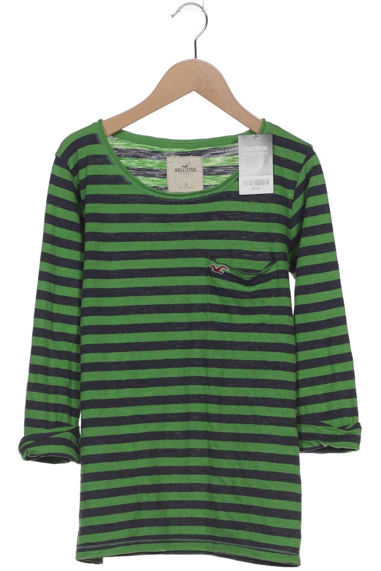

Hollister Damen Langarmshirt, grün, Gr. 36