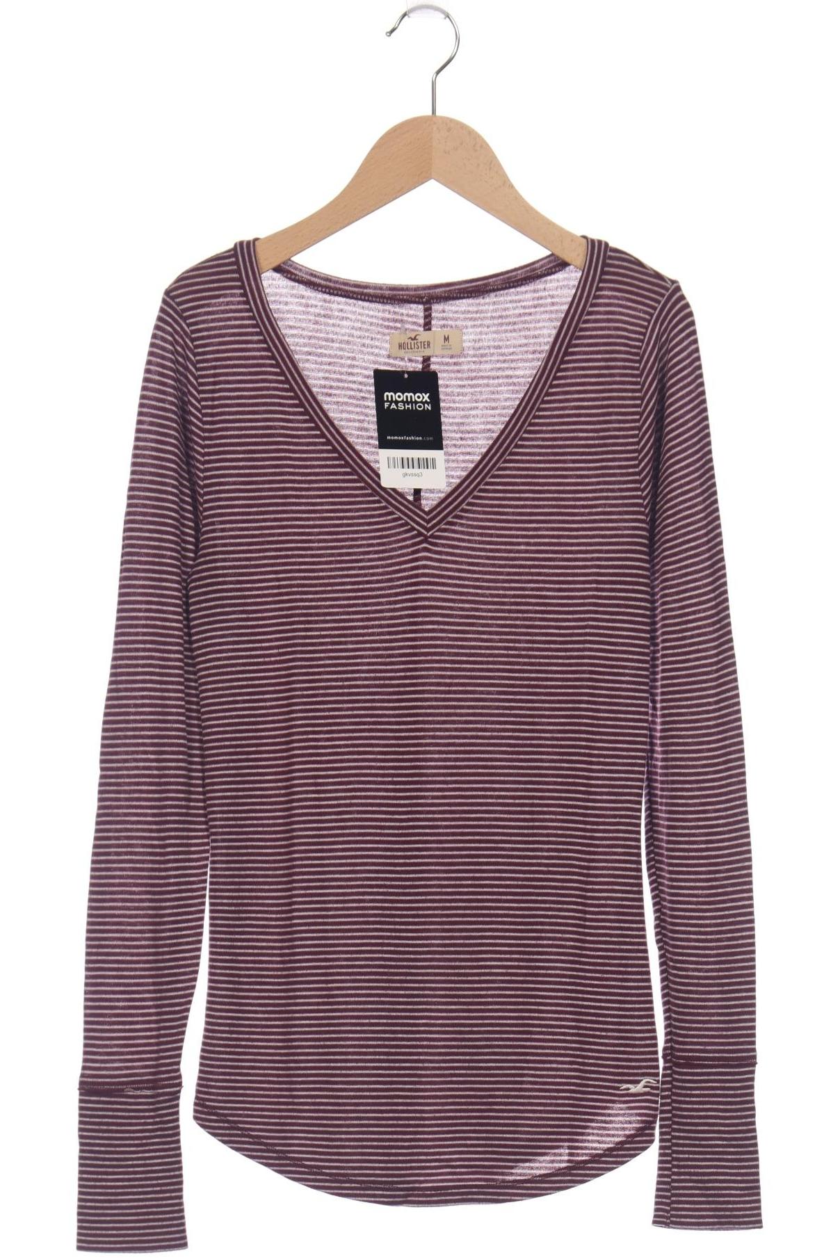 

Hollister Damen Langarmshirt, bordeaux, Gr. 38