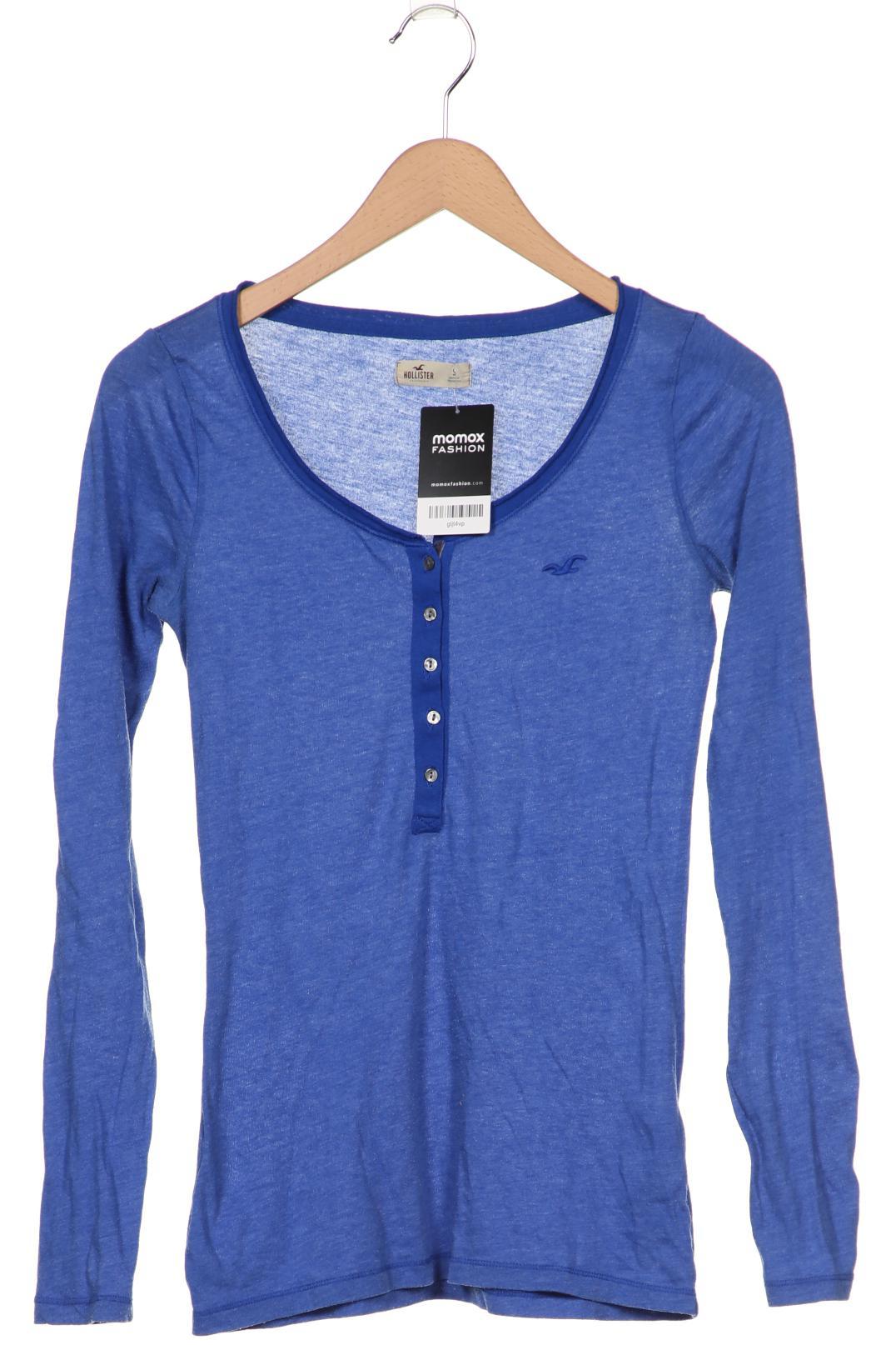

Hollister Damen Langarmshirt, blau