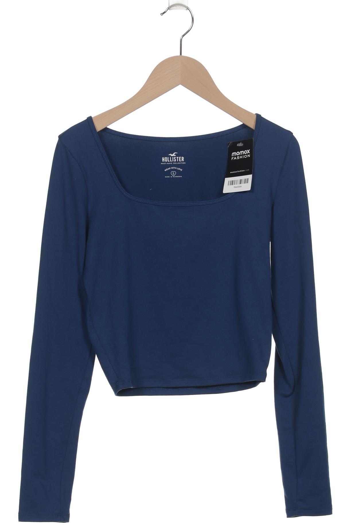 

Hollister Damen Langarmshirt, marineblau, Gr. 36
