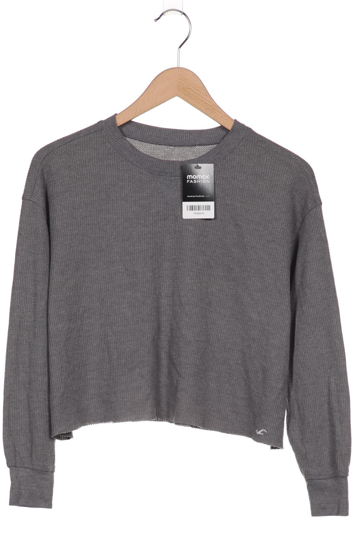 

Hollister Damen Langarmshirt, grau