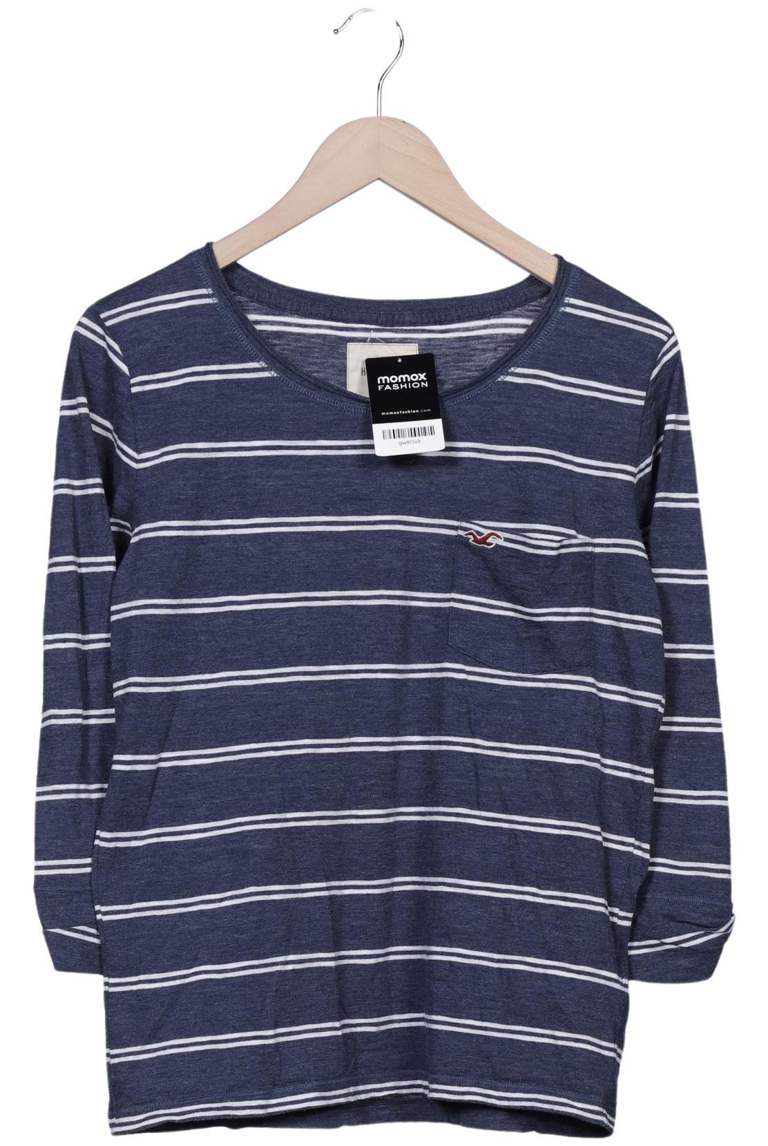 

Hollister Damen Langarmshirt, marineblau, Gr. 38