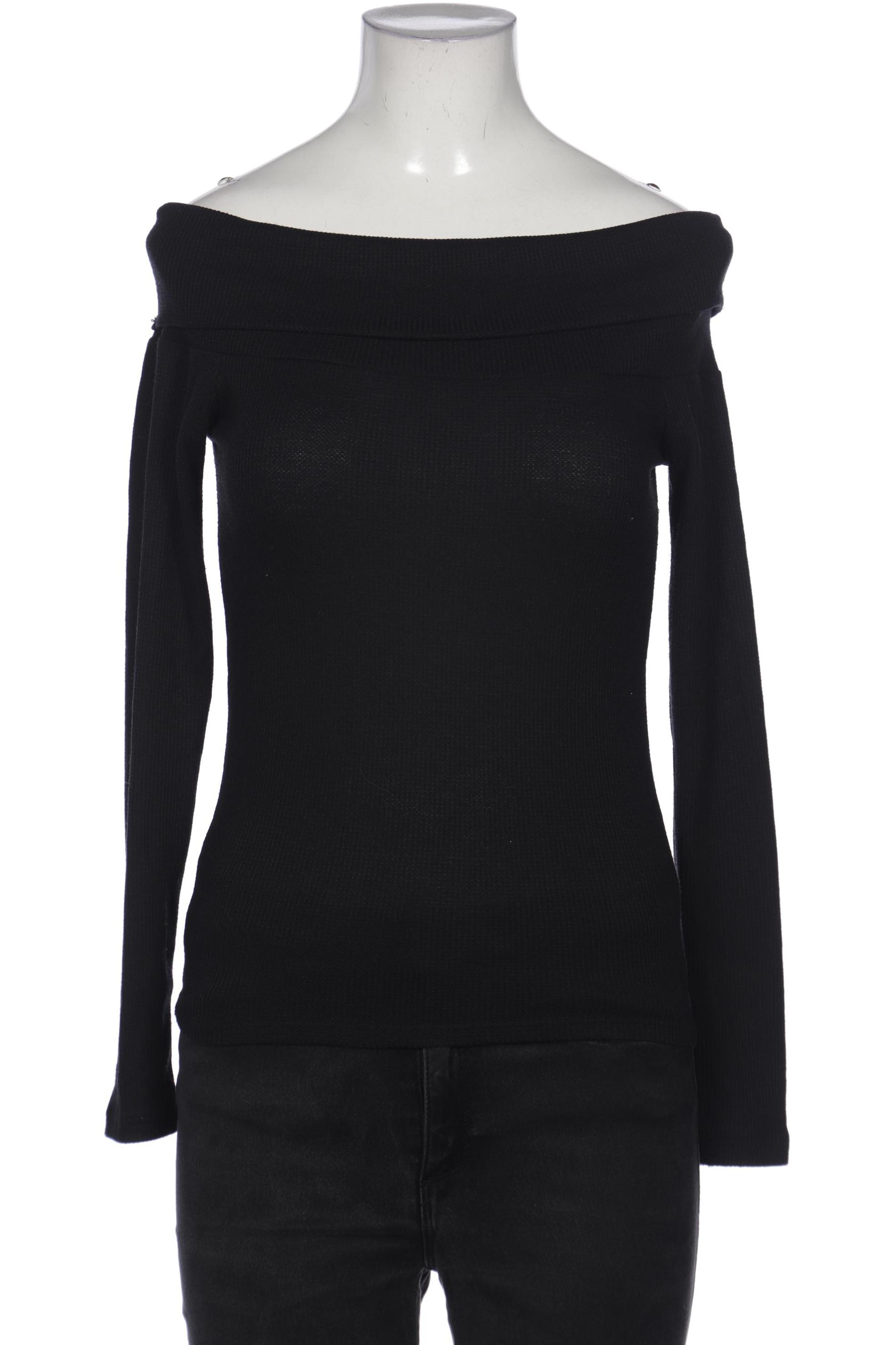 

Hollister Damen Langarmshirt, schwarz, Gr. 36