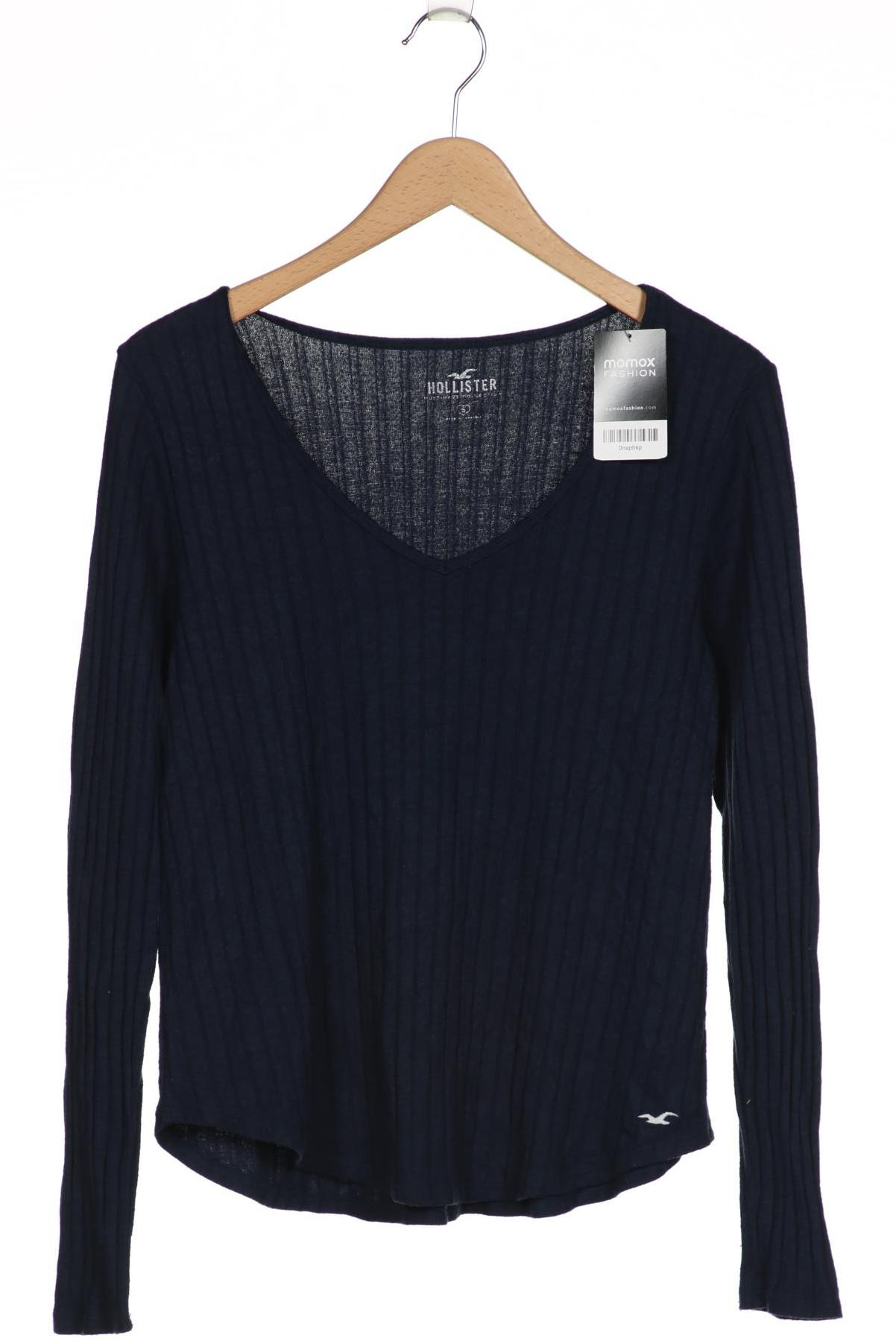 

Hollister Damen Langarmshirt, marineblau, Gr. 36