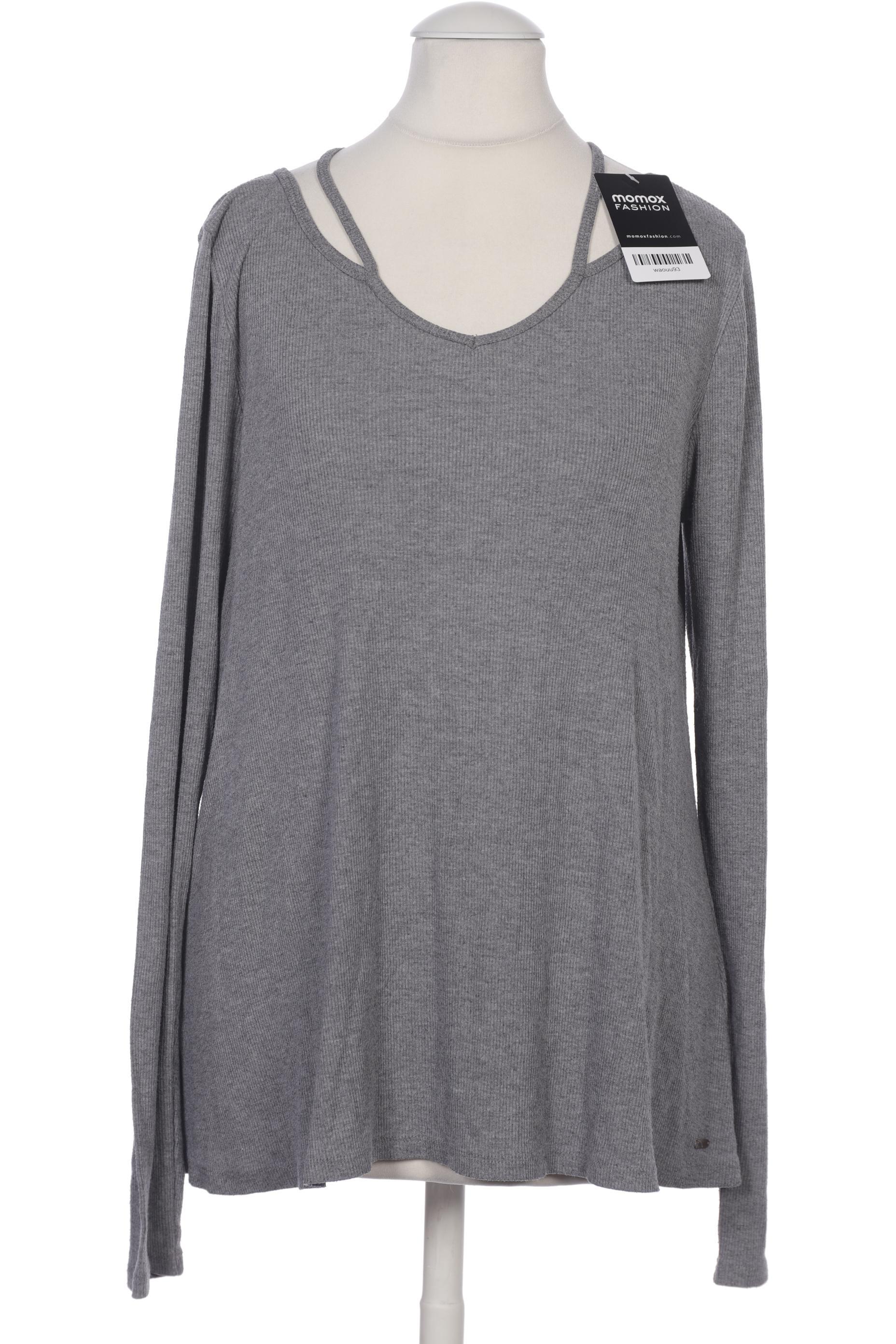 

Hollister Damen Langarmshirt, grau