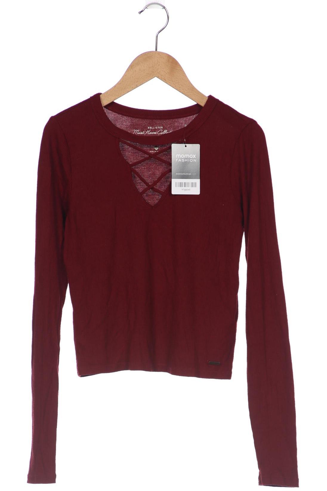 

Hollister Damen Langarmshirt, bordeaux