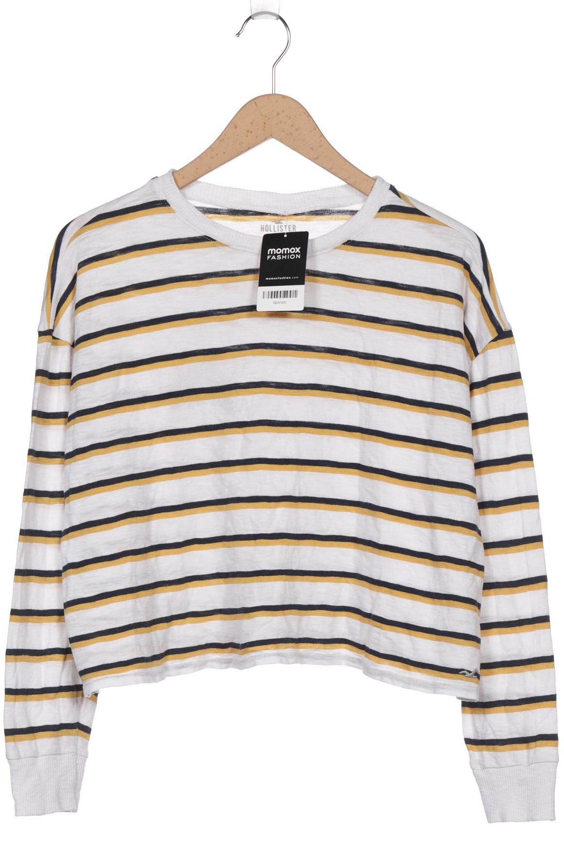 

Hollister Damen Langarmshirt, weiß