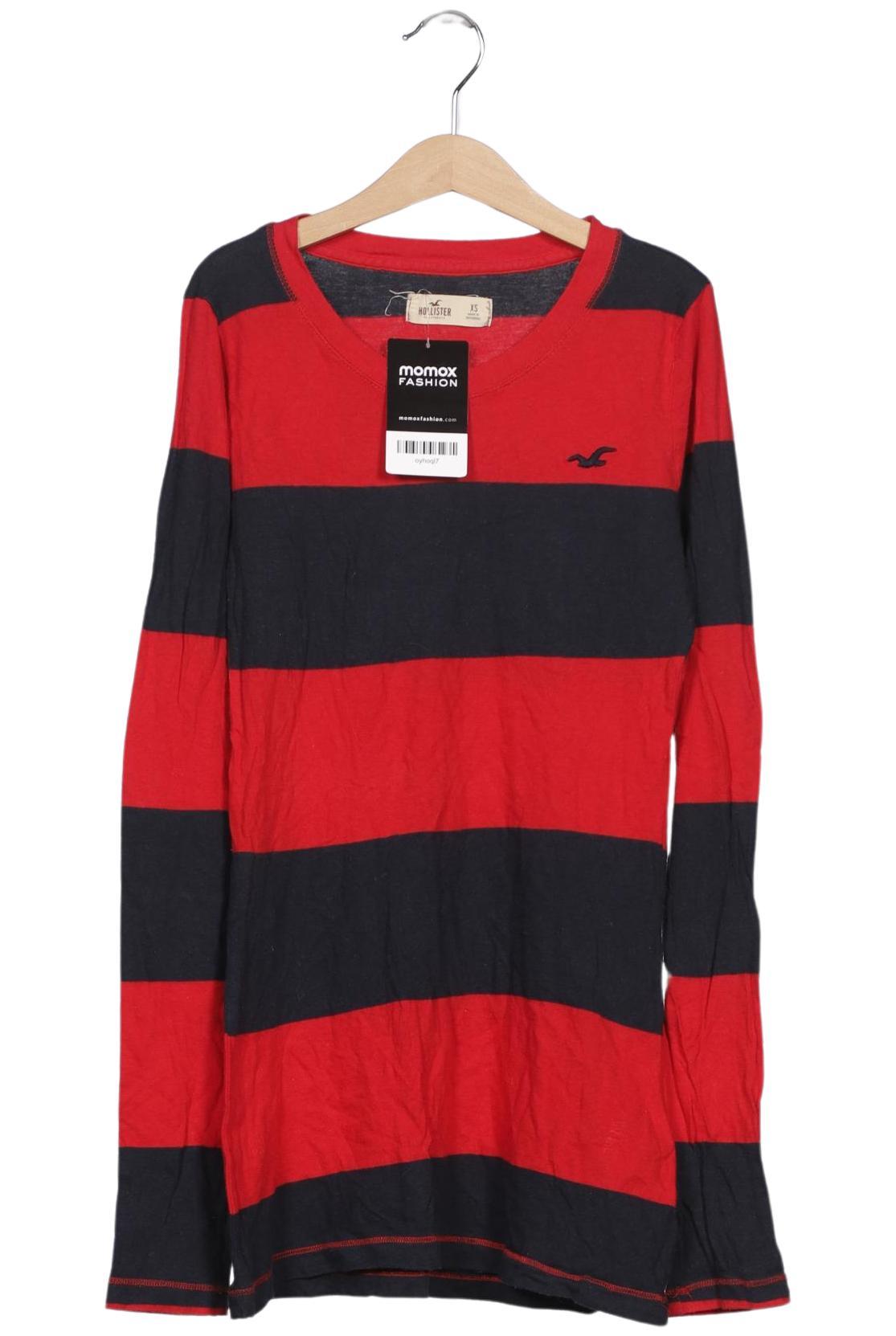 

Hollister Damen Langarmshirt, rot, Gr. 34