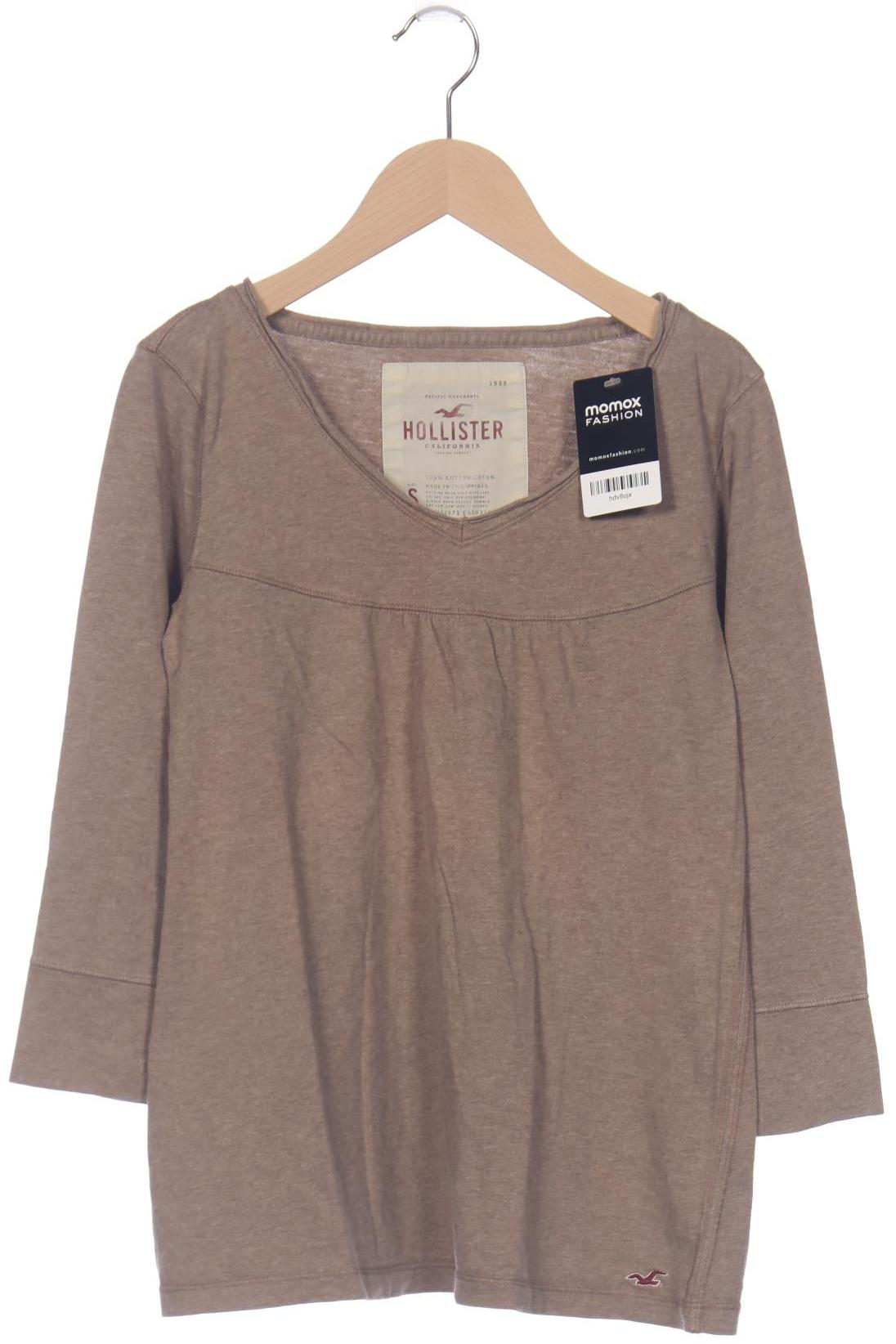 

Hollister Damen Langarmshirt, braun, Gr. 36