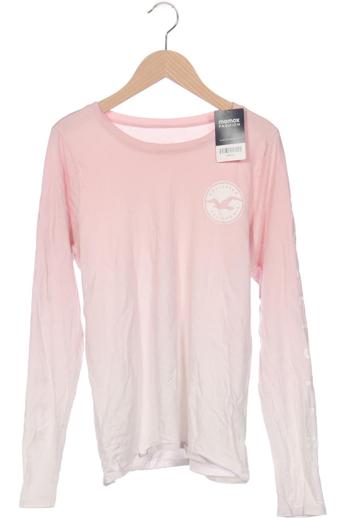 

Hollister Damen Langarmshirt, pink, Gr. 38