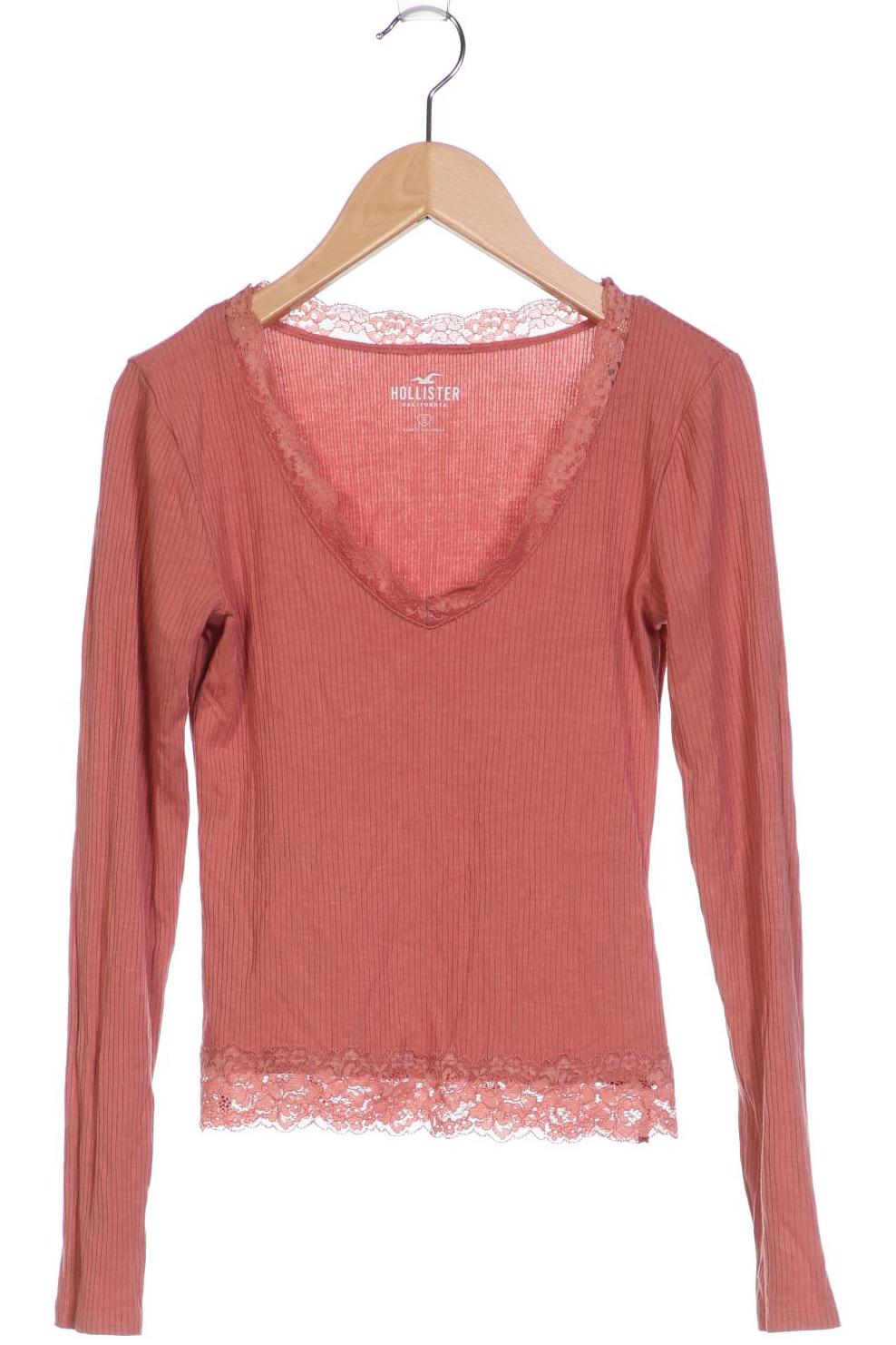 

Hollister Damen Langarmshirt, orange