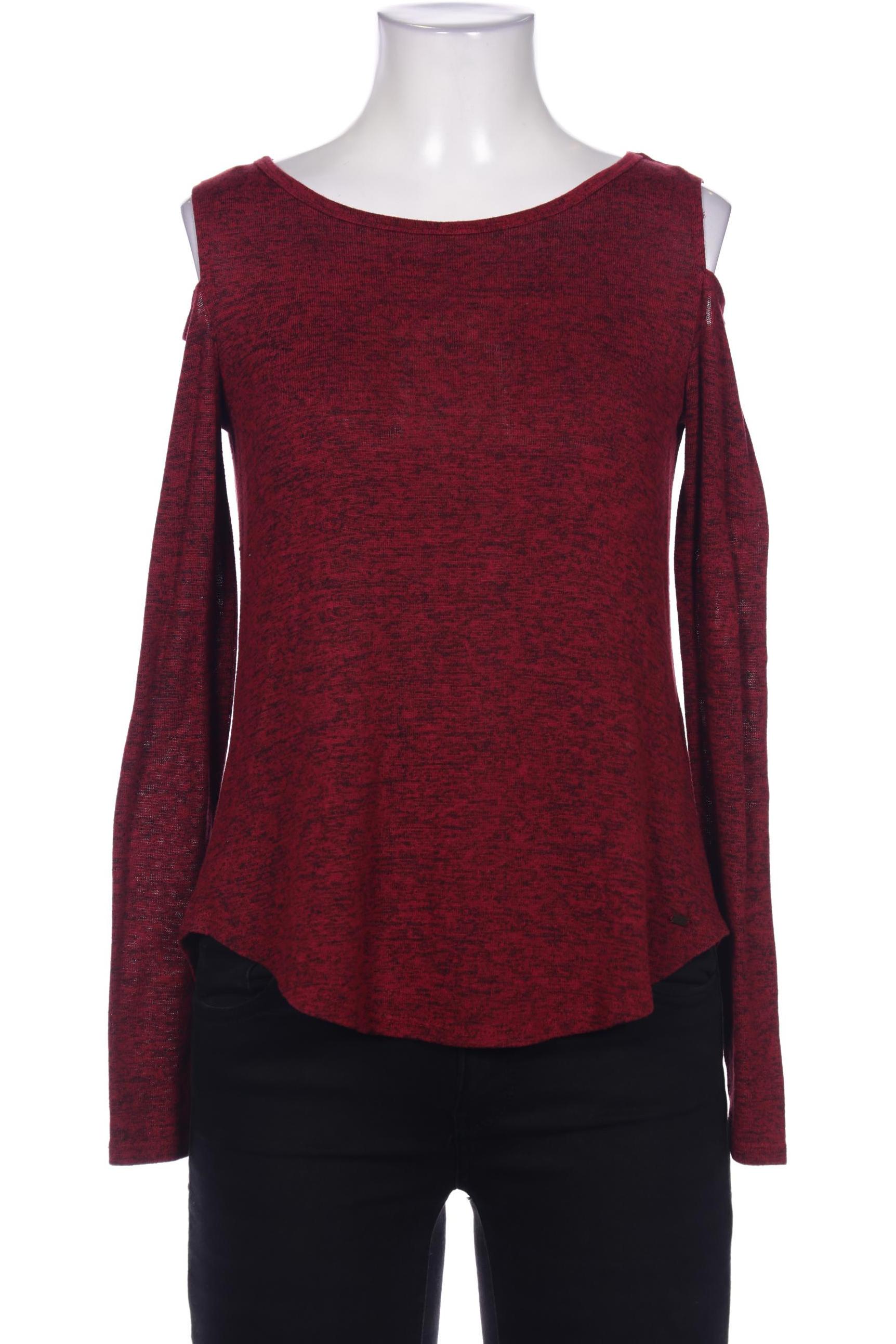

Hollister Damen Langarmshirt, bordeaux, Gr. 34