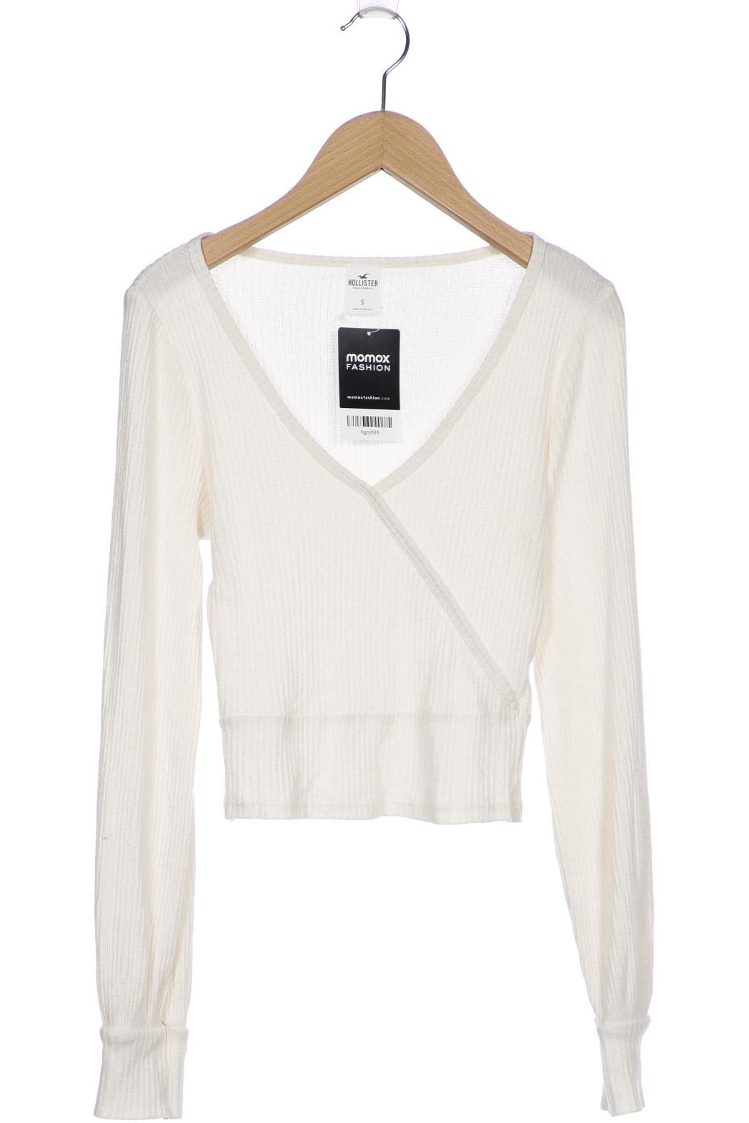 

Hollister Damen Langarmshirt, cremeweiß