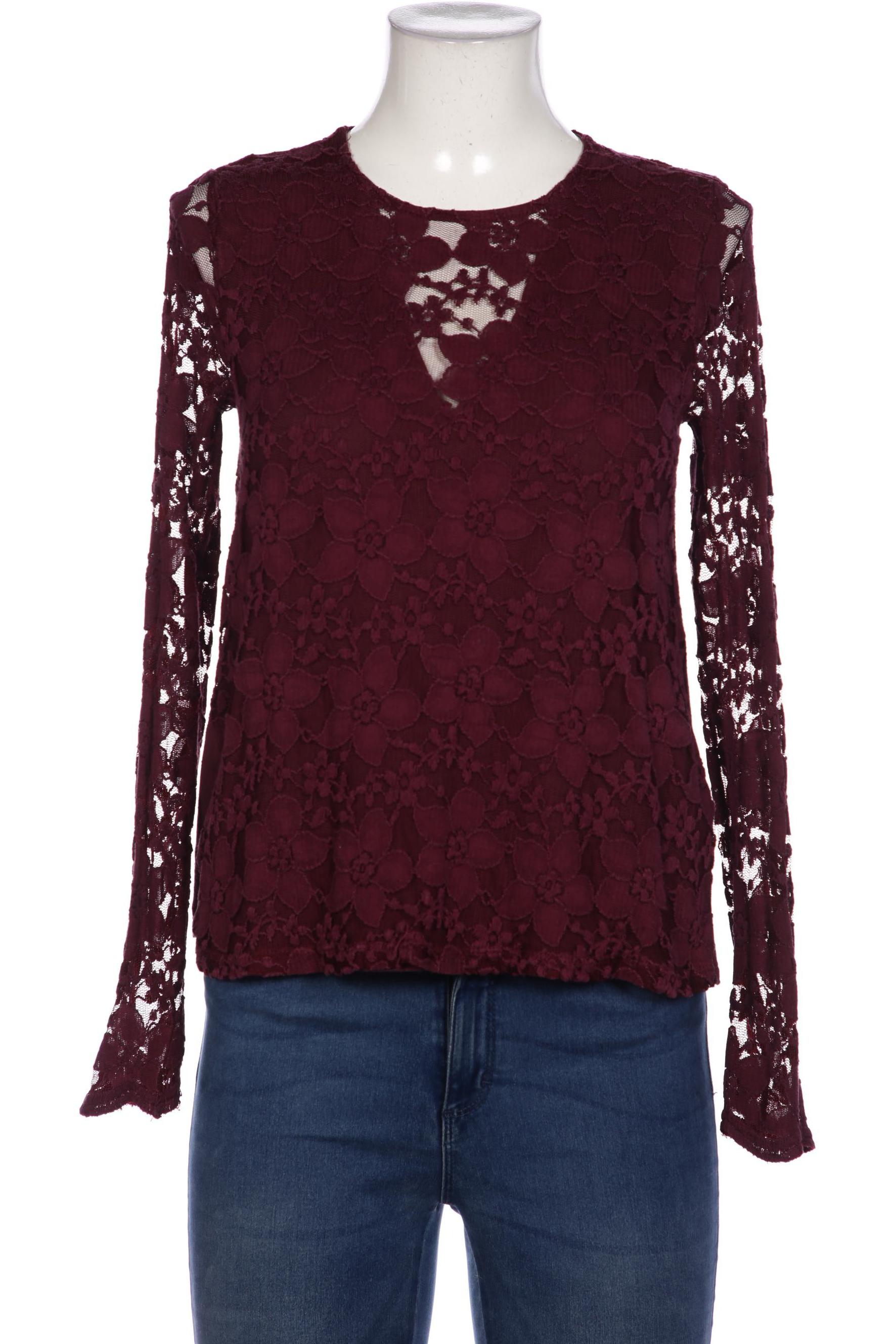 

Hollister Damen Langarmshirt, bordeaux, Gr. 38