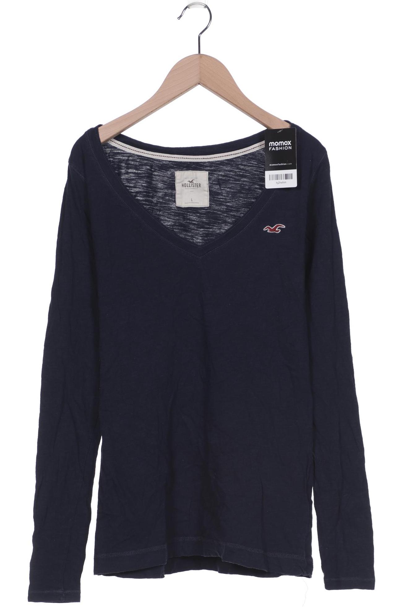 

Hollister Damen Langarmshirt, marineblau