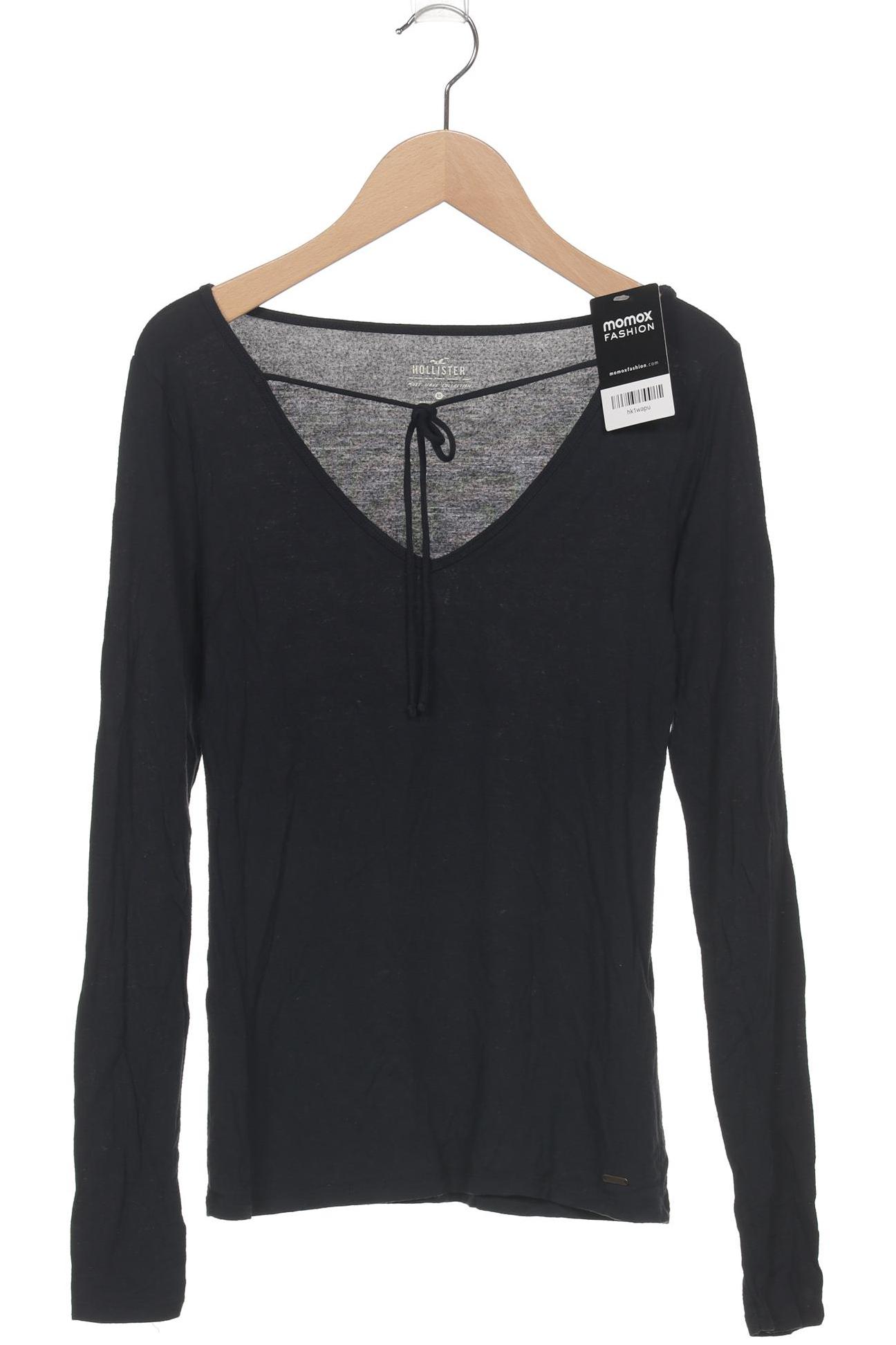 

Hollister Damen Langarmshirt, marineblau, Gr. 34
